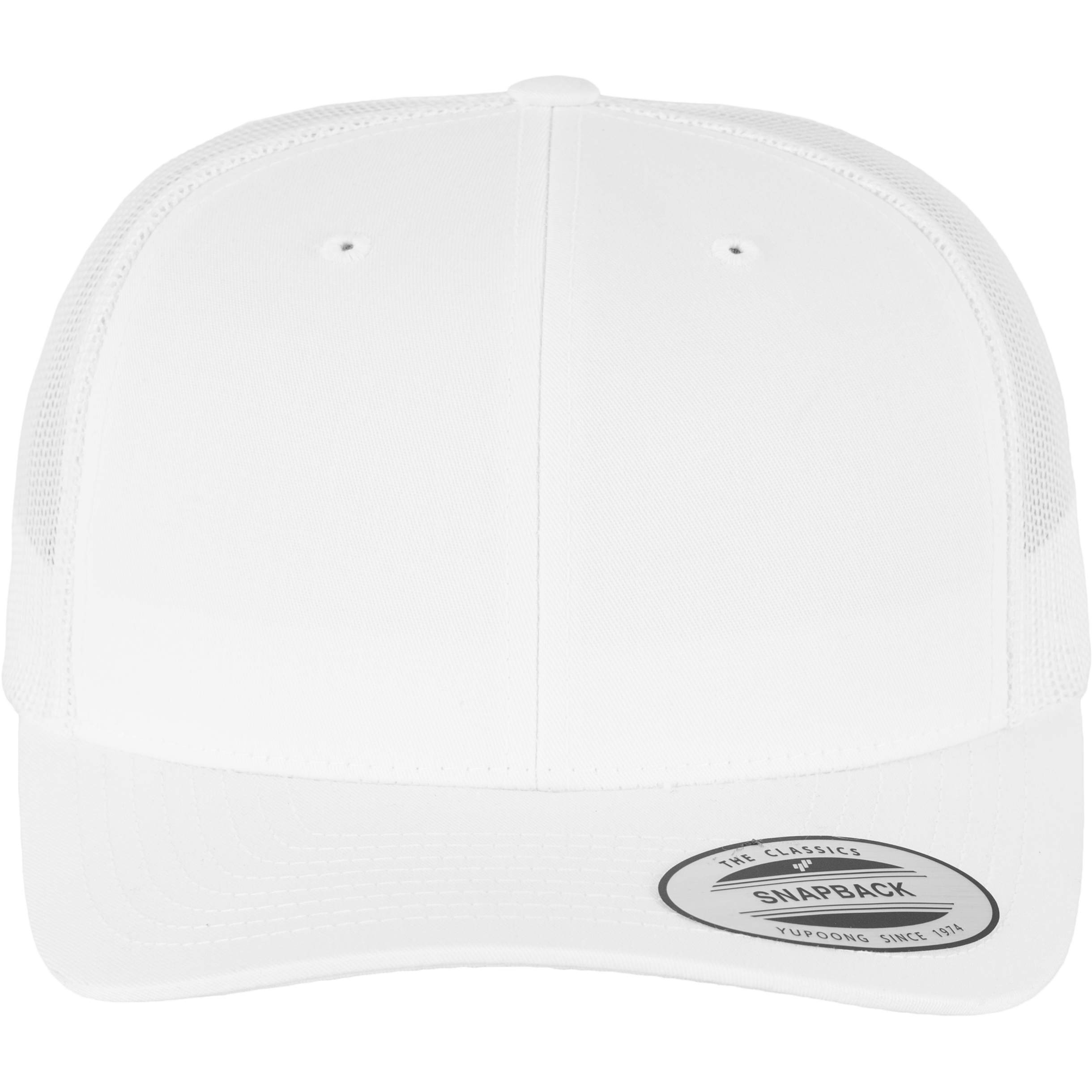 Image of CASQUETTE RETRO TRUCKER - FL6606 TOPTEX-WHITE