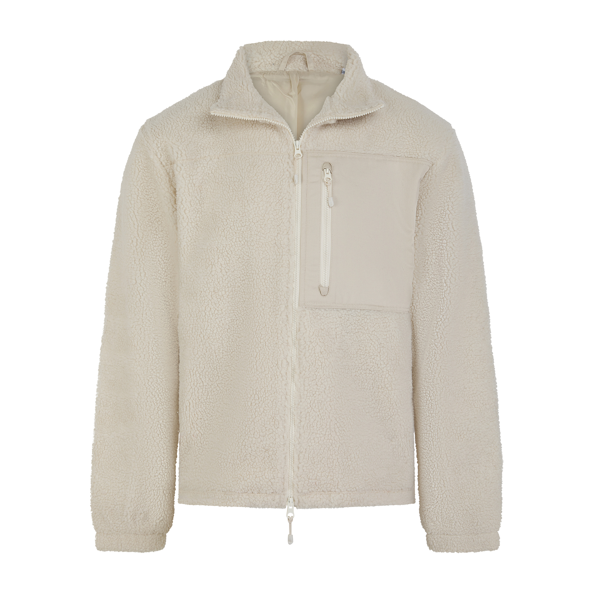 POLAIRE SHERPA RECYCLÉE - FR854 TOPTEX-BLACK