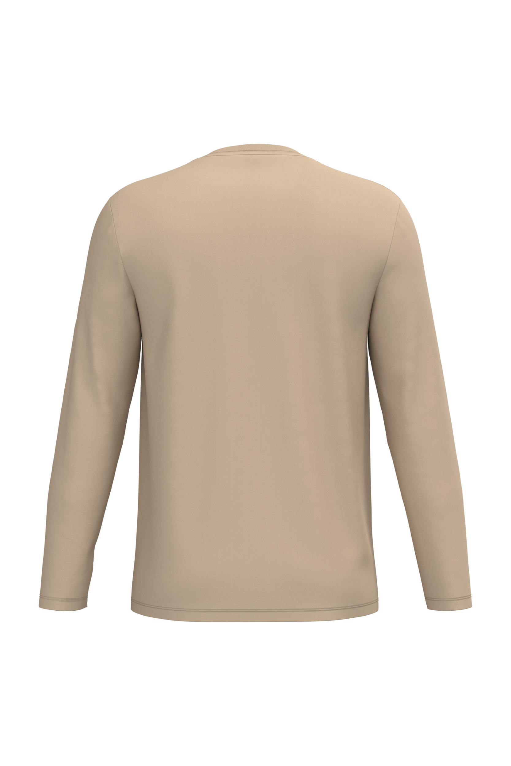 Image of T-SHIRT LSL UNISEXE IDEAL190 - IB323 IDEAL GRIS FONCÉ