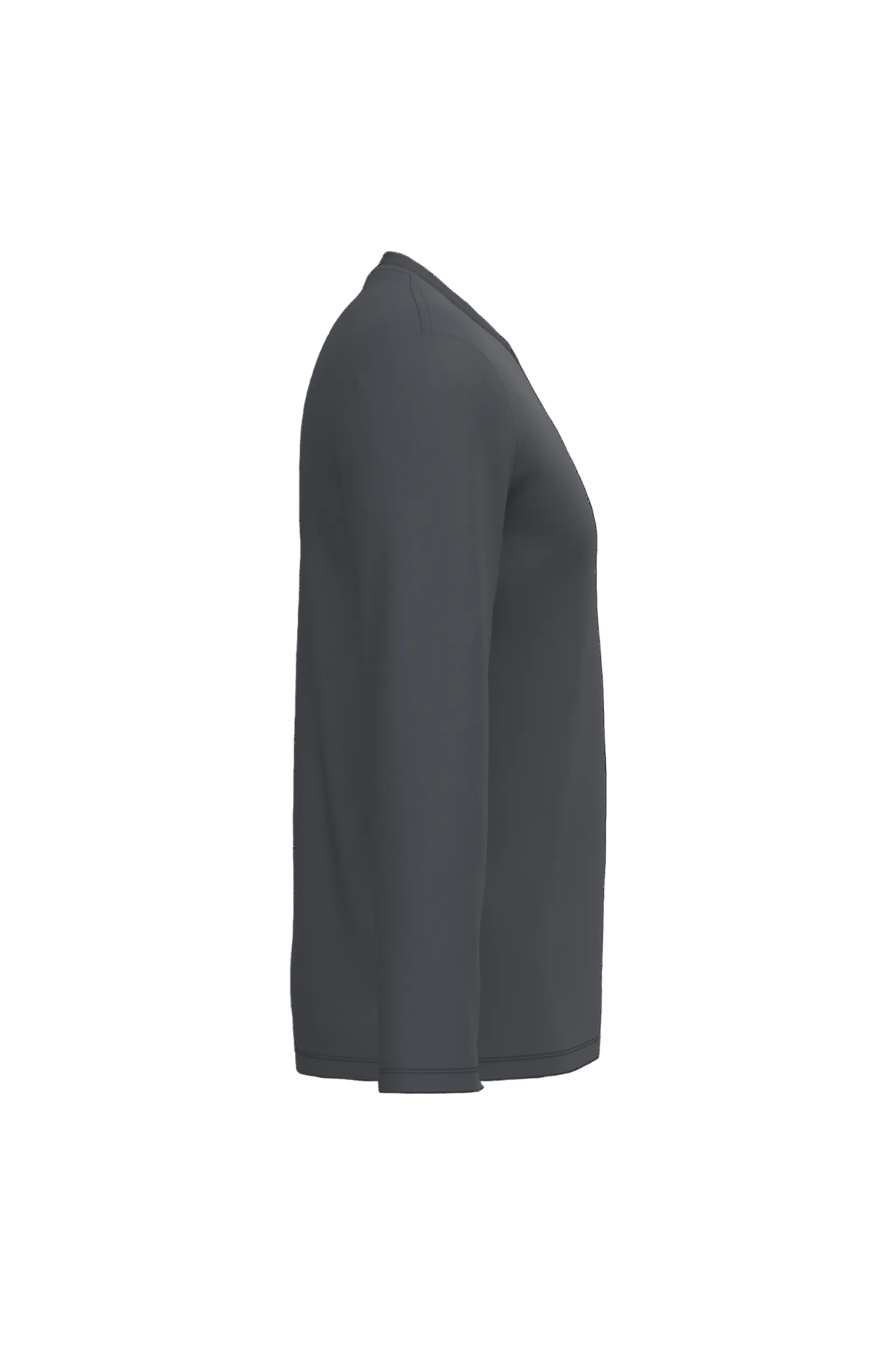 Image of T-SHIRT LSL UNISEXE IDEAL190 - IB323 IDEAL NOIR