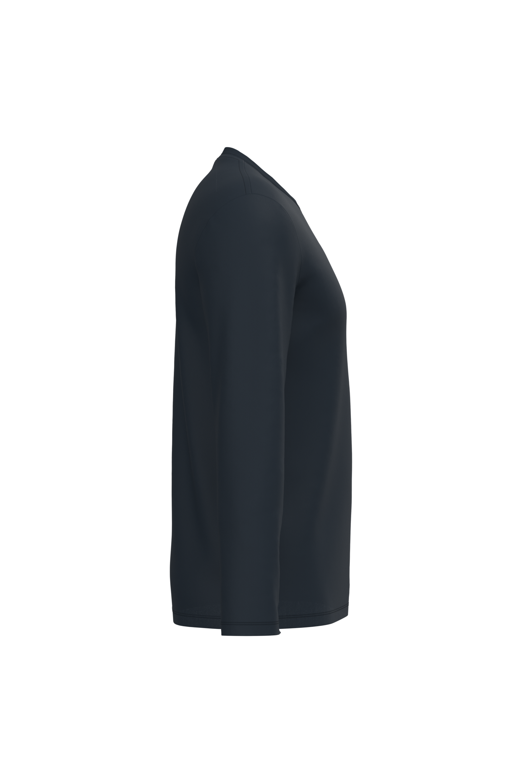 Image of T-SHIRT LSL UNISEXE IDEAL190 - IB323 IDEAL BLEU ATOLL