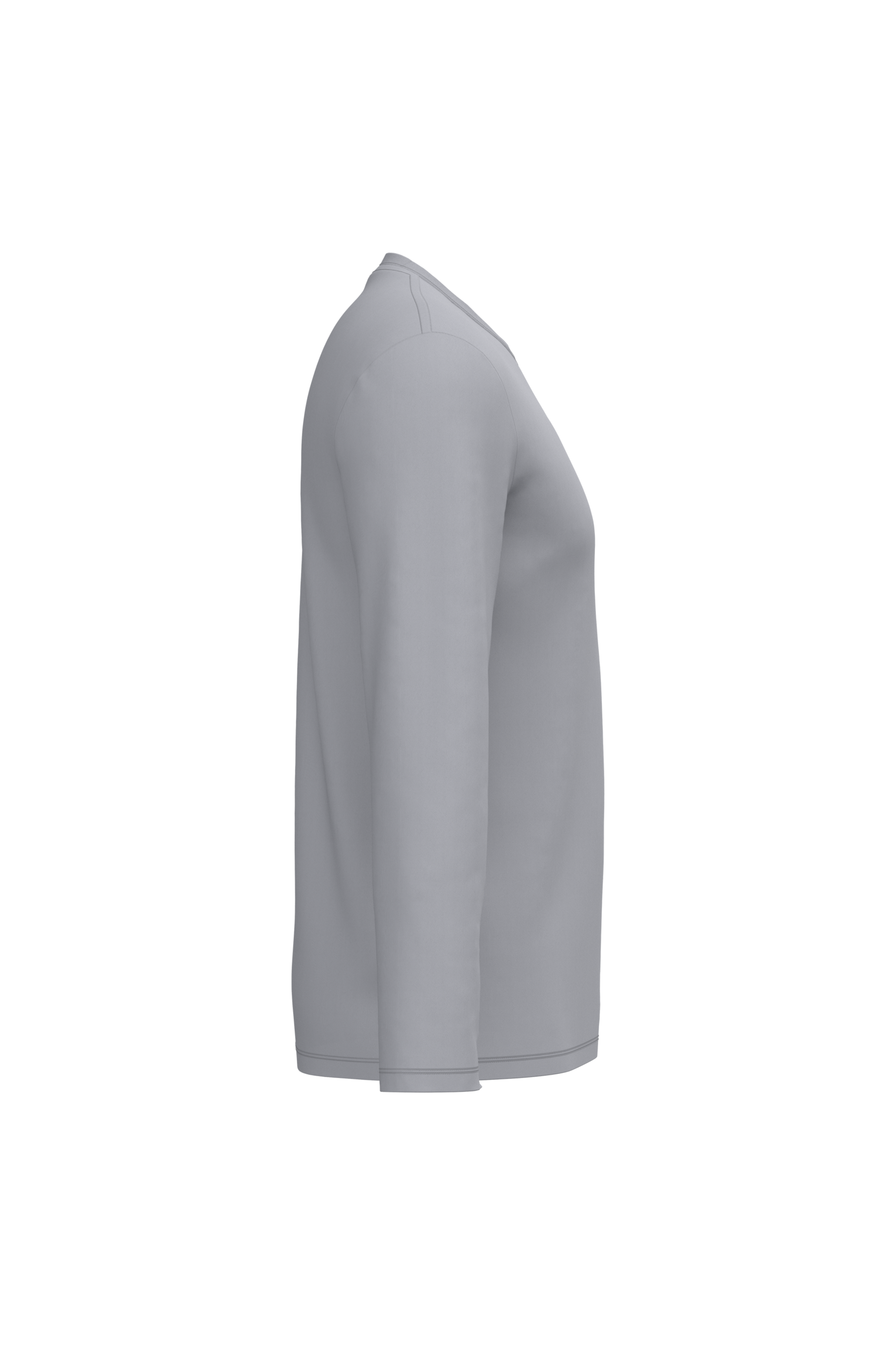T-SHIRT LSL UNISEXE IDEAL190 - IB323 IDEAL BLEU ATOLL