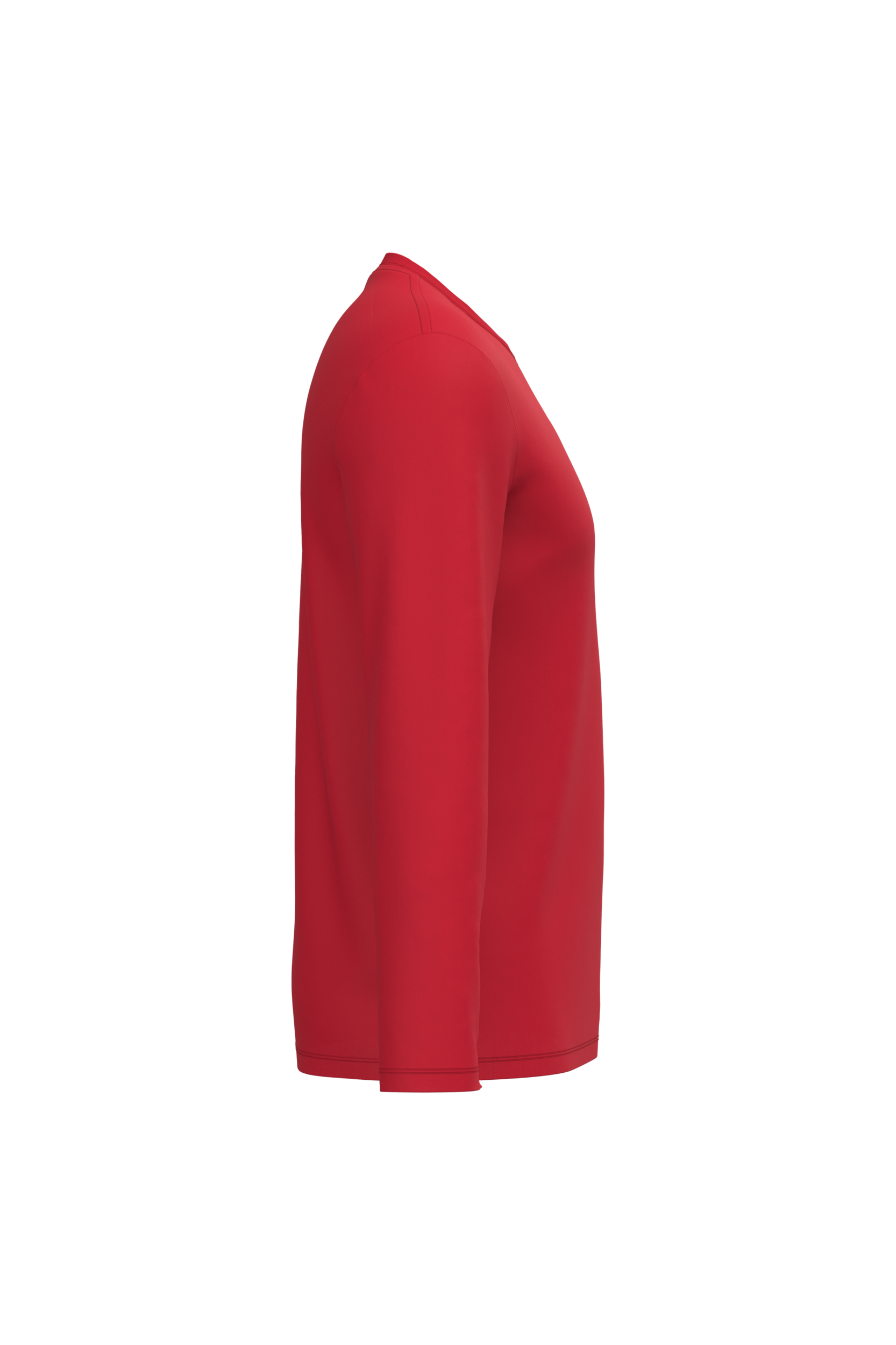 Image of T-SHIRT LSL UNISEXE IDEAL190 - IB323 IDEAL GRIS FONCÉ