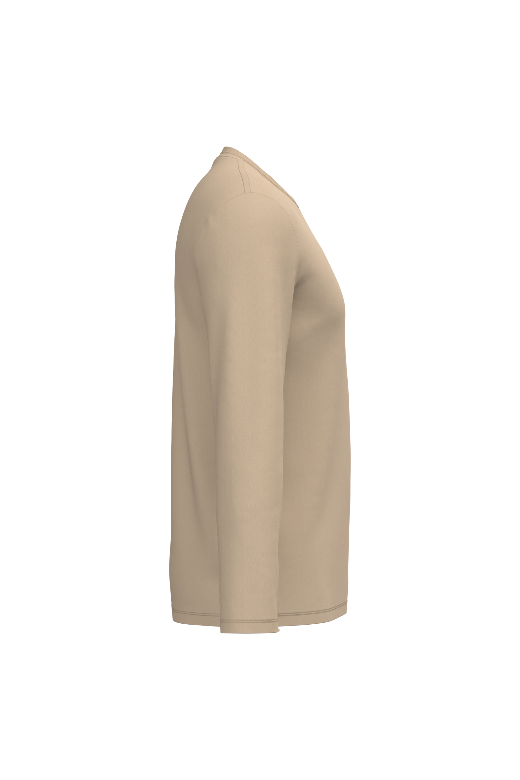 T-SHIRT LSL UNISEXE IDEAL190 - IB323 IDEAL GRIS FONCÉ