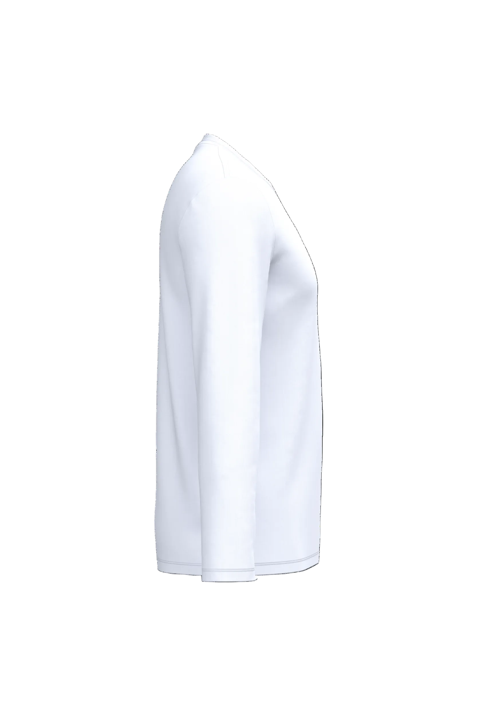 Image of T-SHIRT LSL UNISEXE IDEAL190 - IB323 IDEAL BLANC