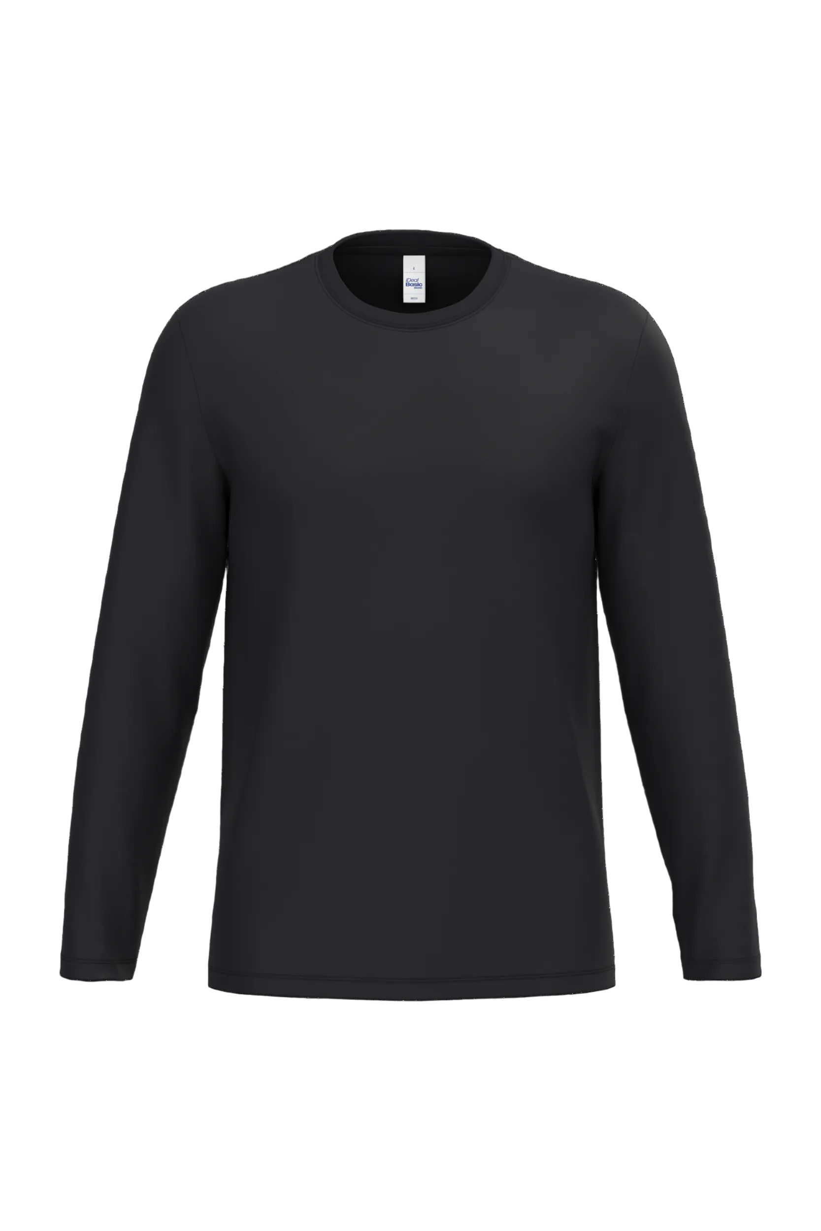 T-SHIRT LSL UNISEXE IDEAL190 - IB323 IDEAL BLANC