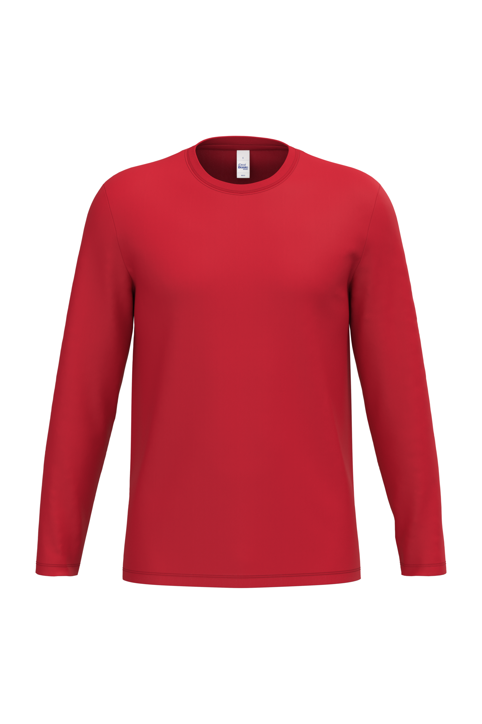 T-SHIRT LSL UNISEXE IDEAL190 - IB323 IDEAL GRIS FONCÉ