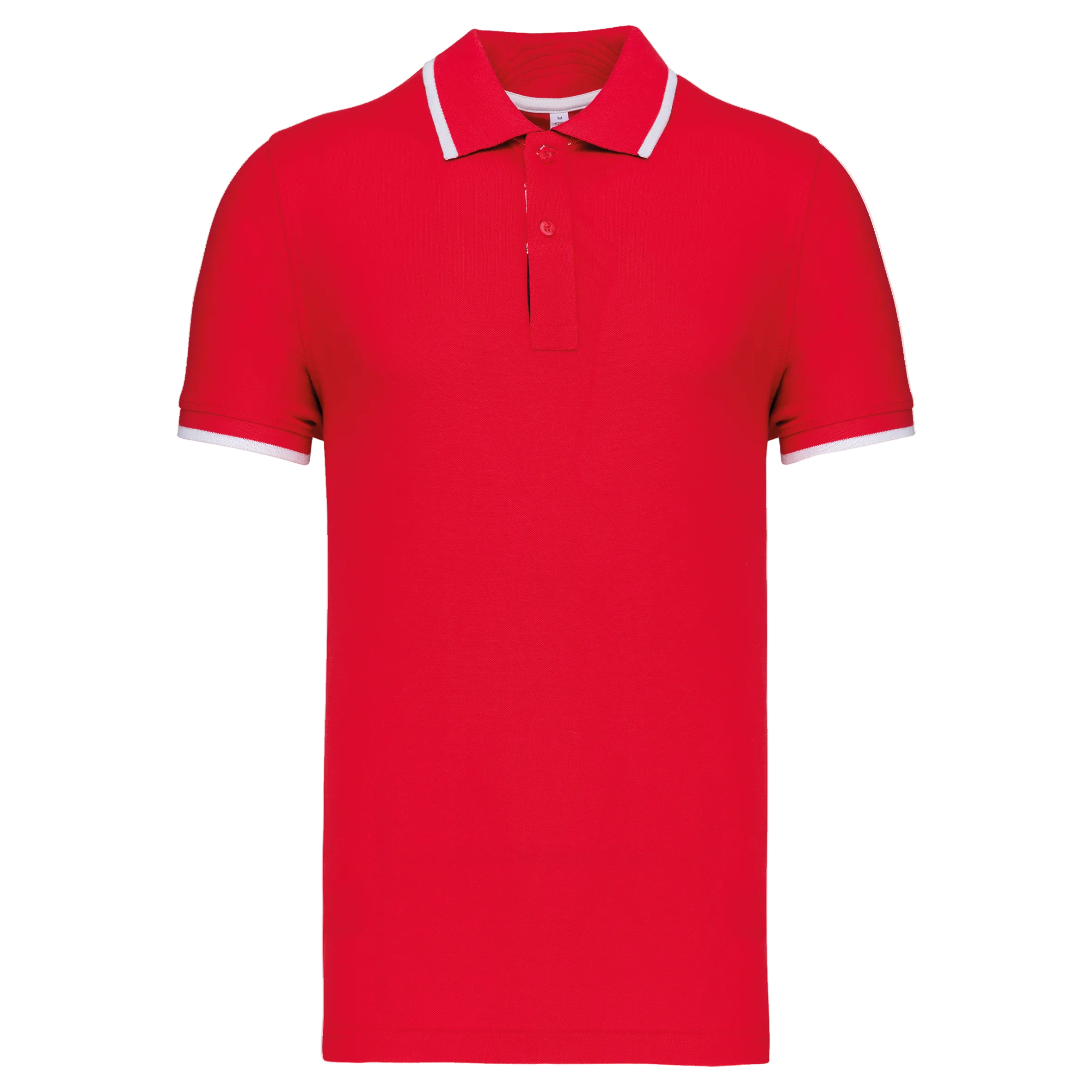 Image of POLO MANCHES COURTES HOMME - K245 TOPTEX-NAVY-WHITE-LIGHT-TURQUOISE