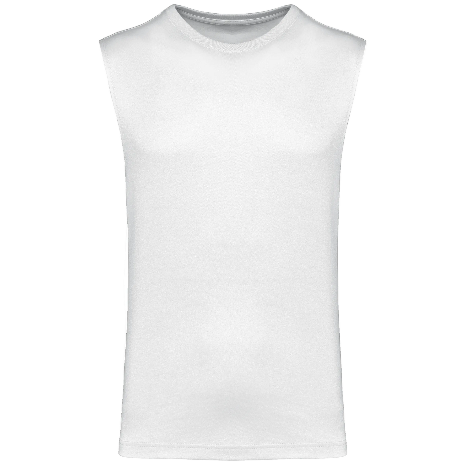 T-SHIRT SANS MANCHES BIO150 IC HOMME - K3022IC TOPTEX-WHITE