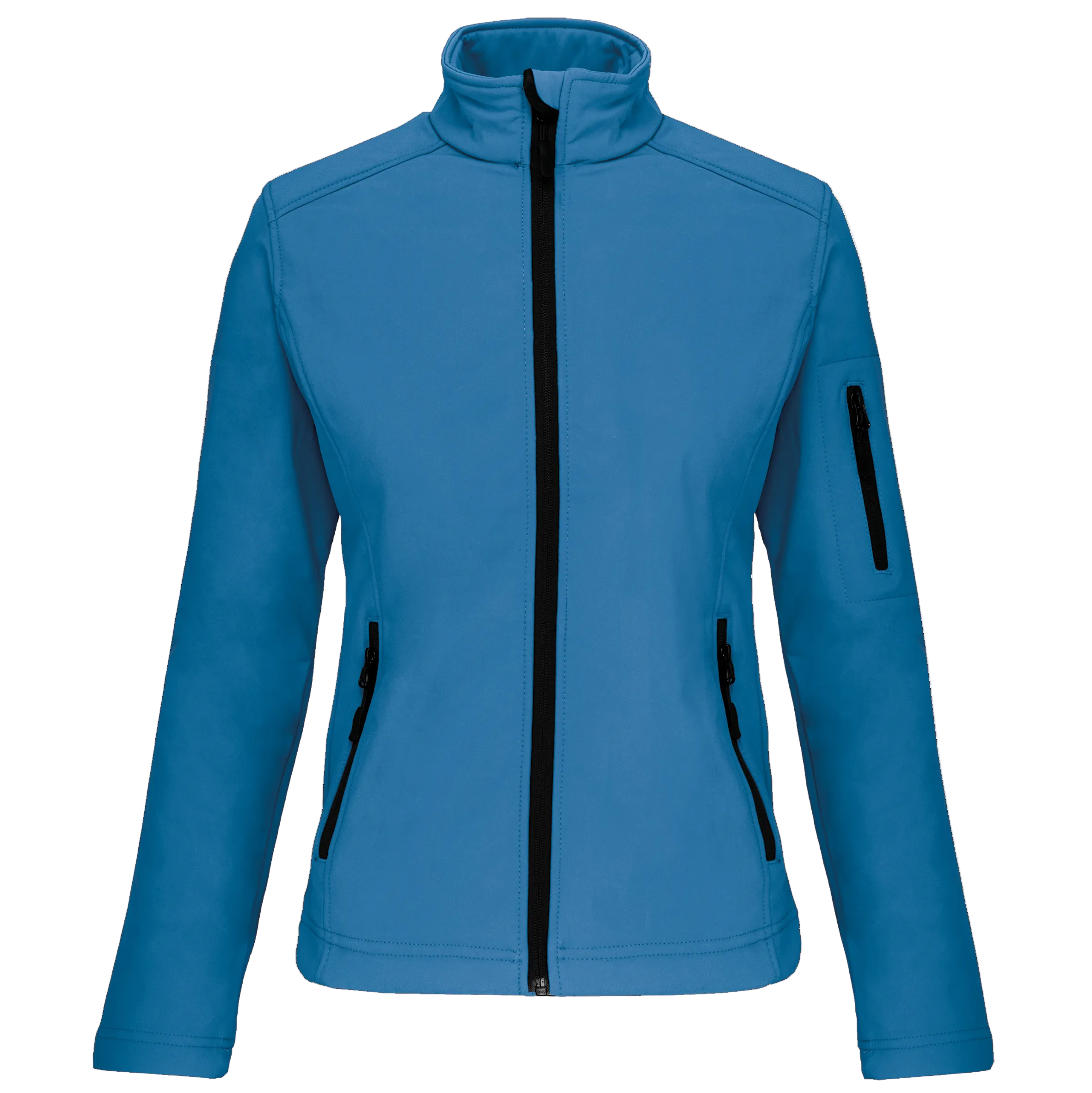 Image of VESTE SOFTSHELL FEMME - K400 TOPTEX-WHITE