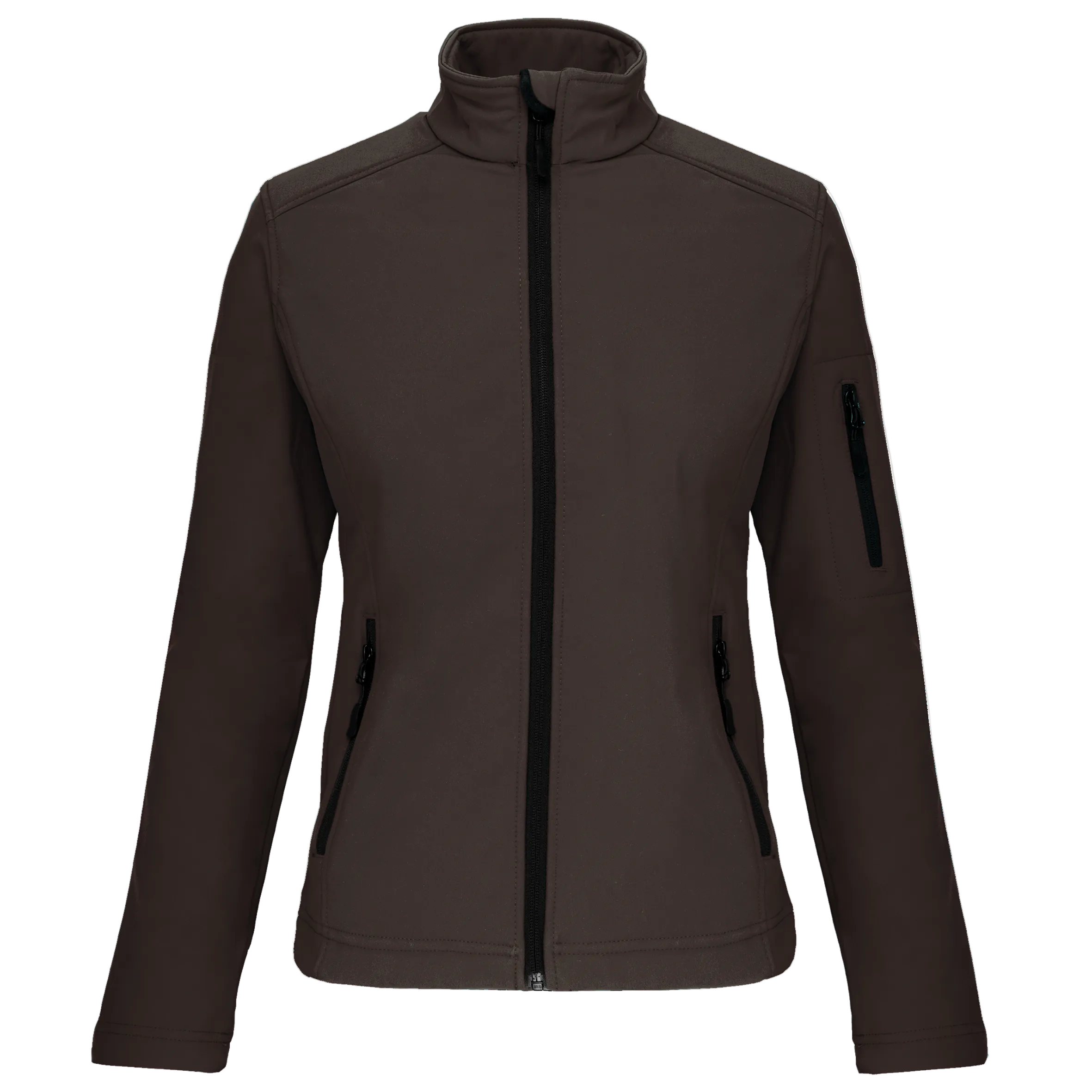Image of VESTE SOFTSHELL FEMME - K400 TOPTEX-WHITE