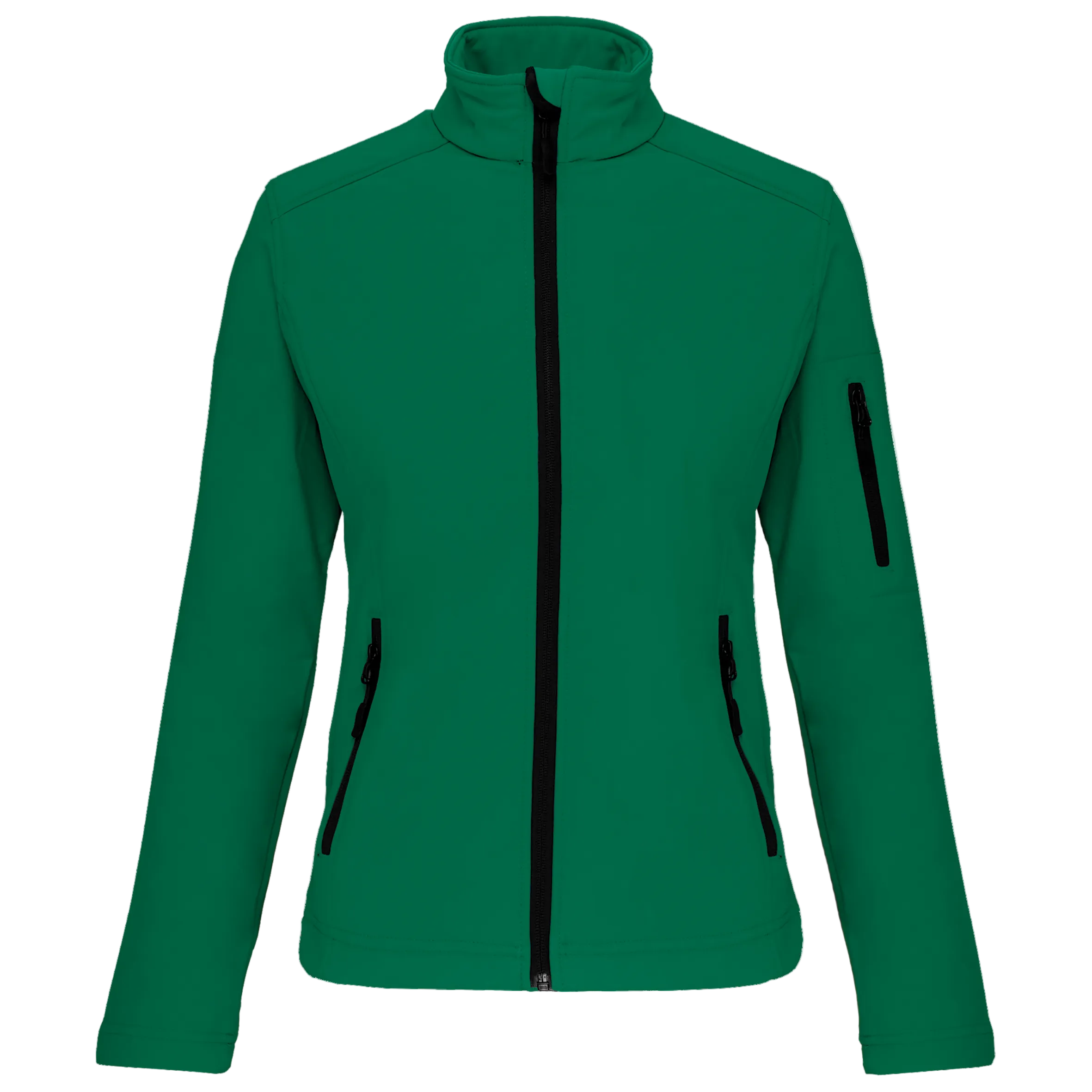 Image of VESTE SOFTSHELL FEMME - K400 TOPTEX-BLACK