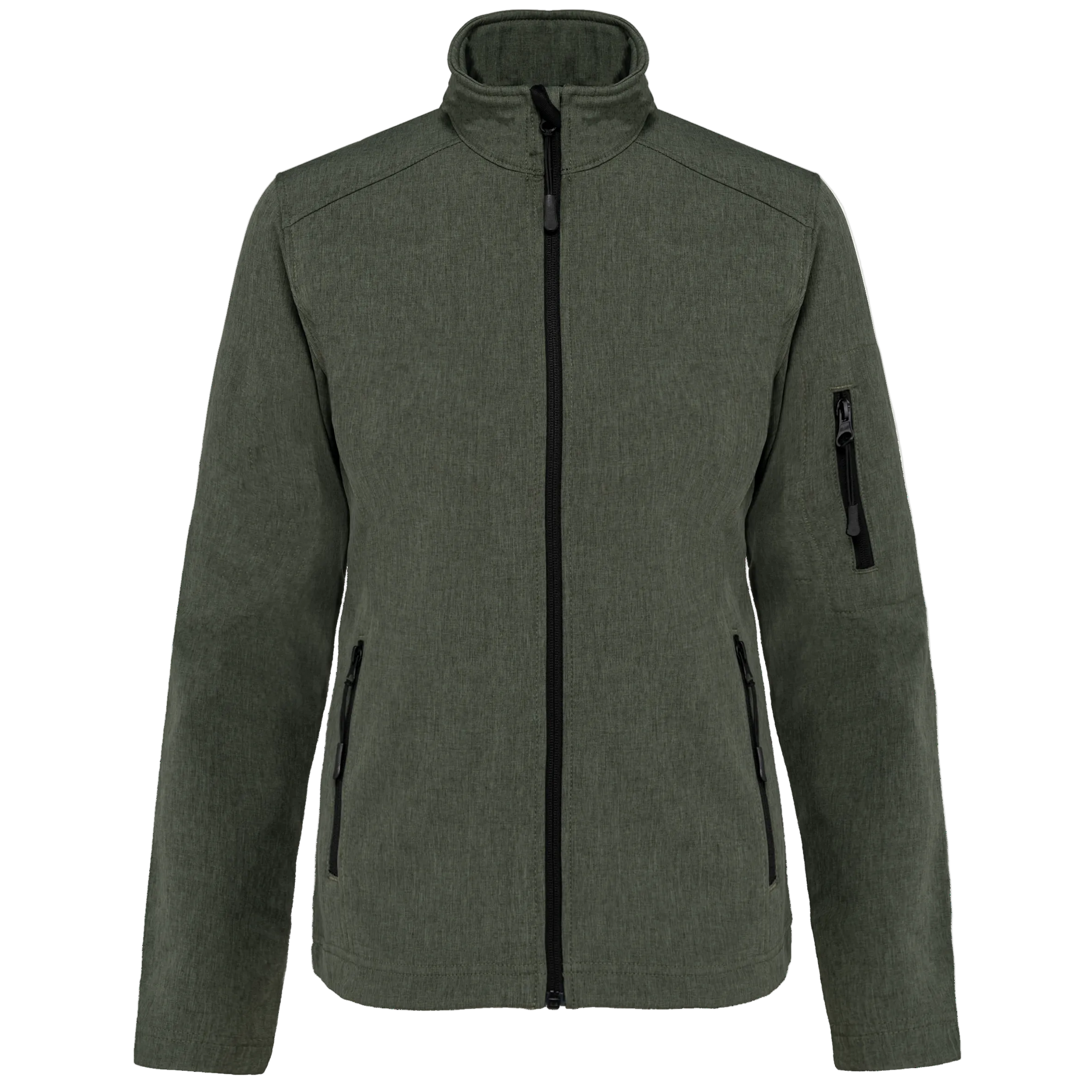 Image of VESTE SOFTSHELL FEMME - K400 TOPTEX-BLACK