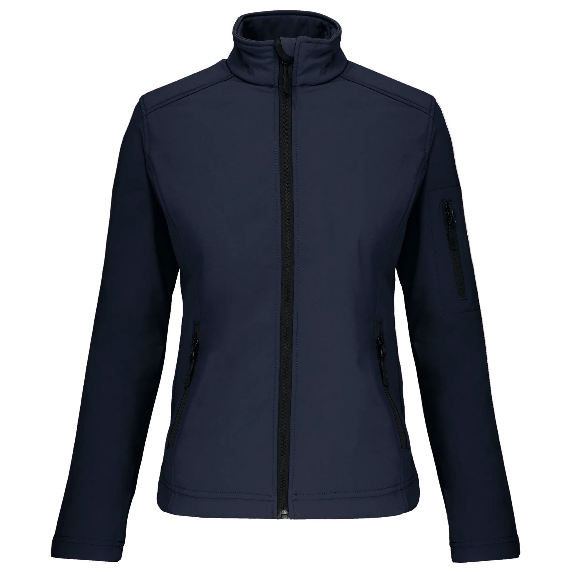 VESTE SOFTSHELL FEMME - K400 TOPTEX-BLACK