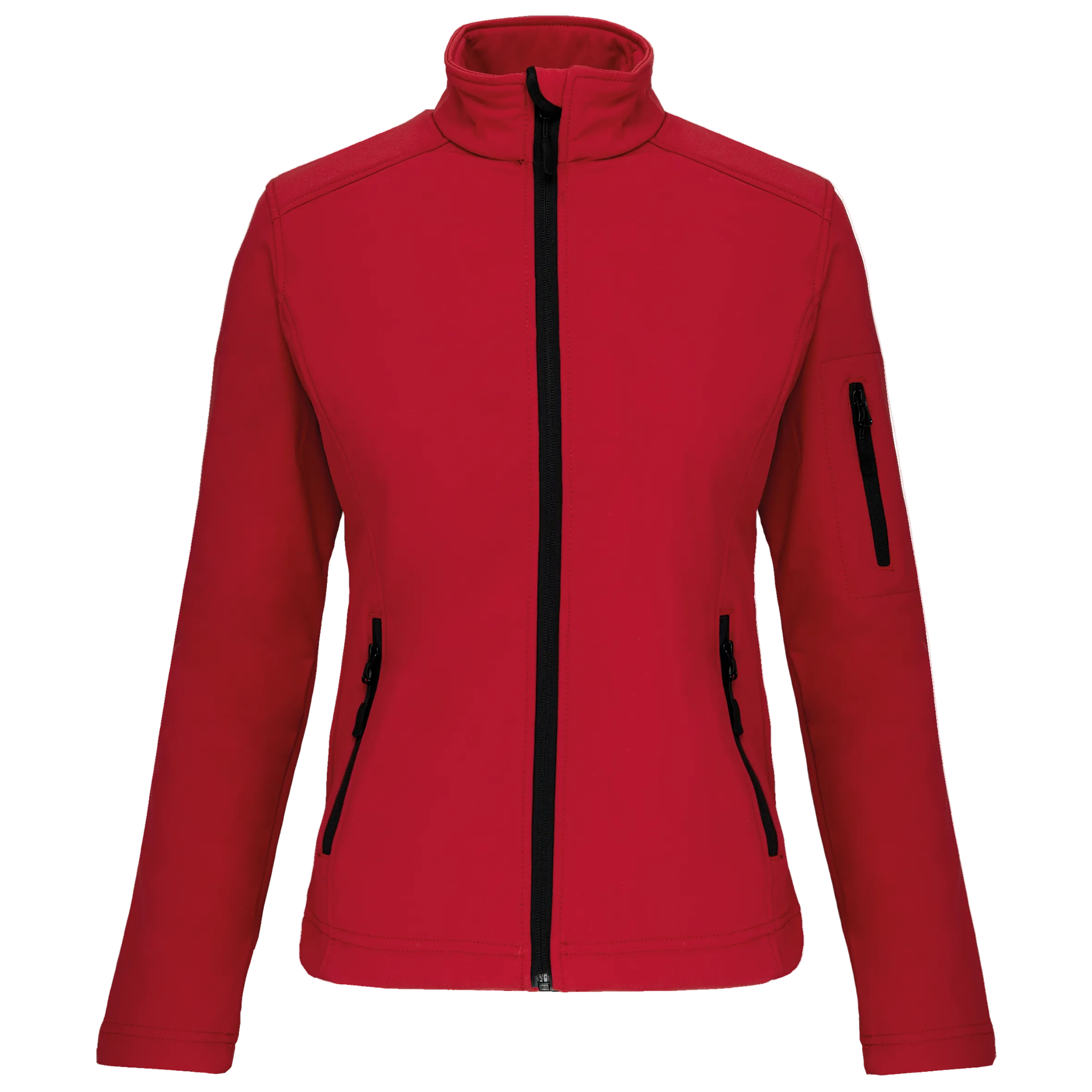 Image of VESTE SOFTSHELL FEMME - K400 TOPTEX-BLACK
