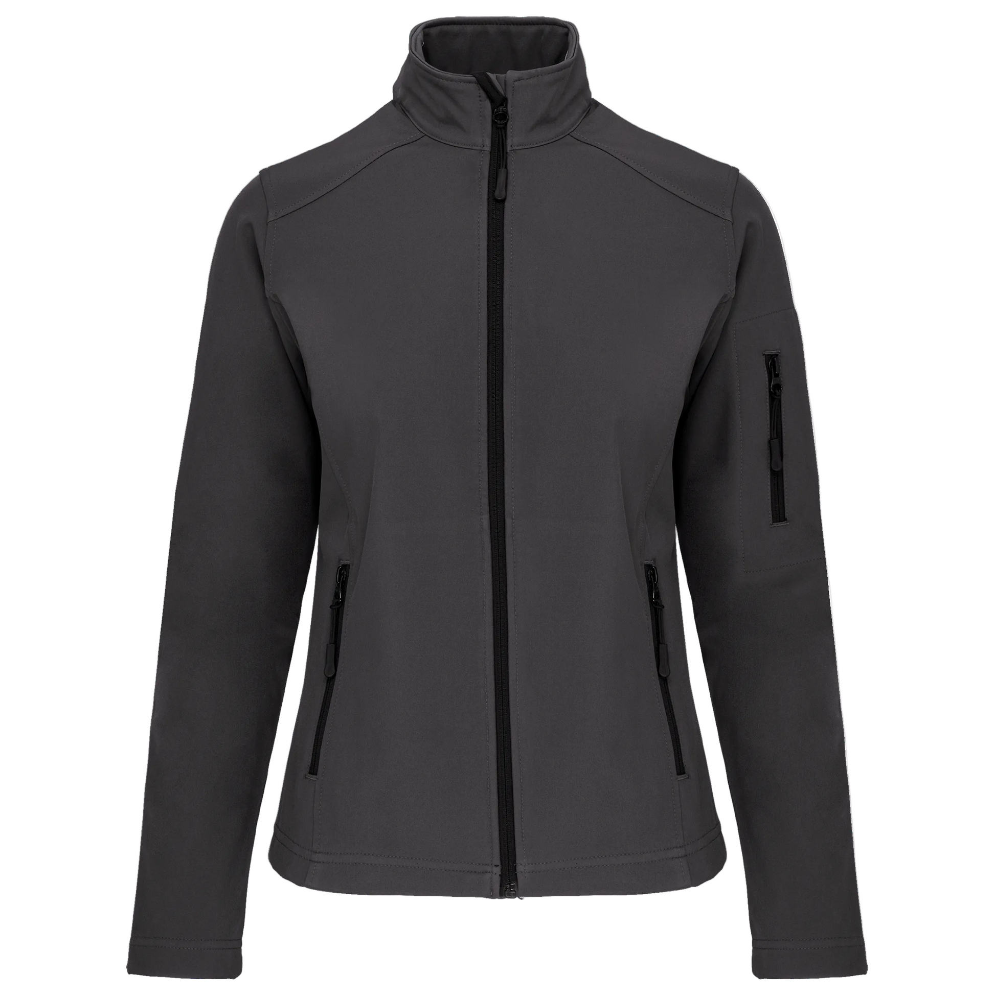 VESTE SOFTSHELL FEMME - K400 TOPTEX-BLACK