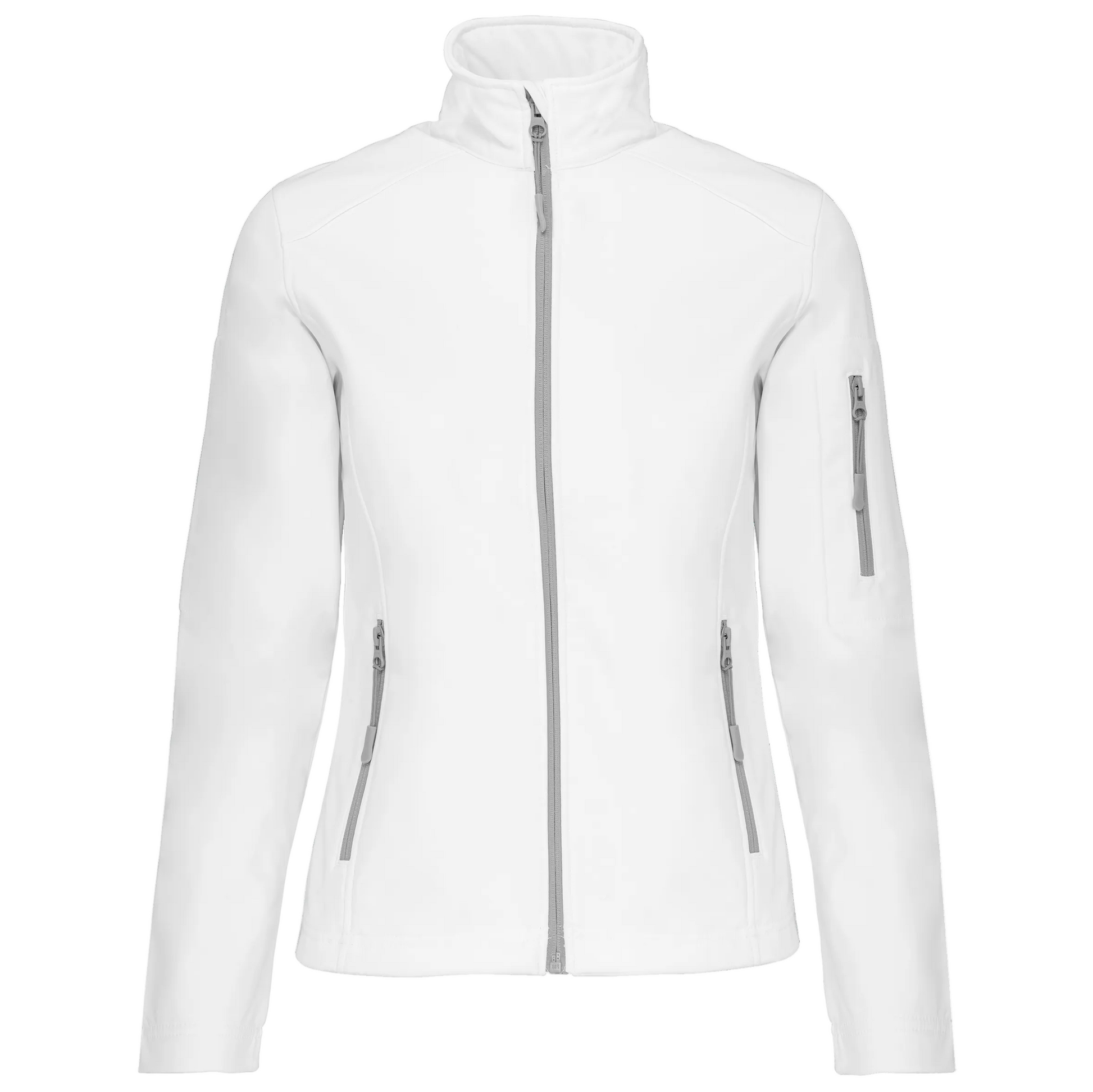 VESTE SOFTSHELL FEMME - K400 TOPTEX-WHITE
