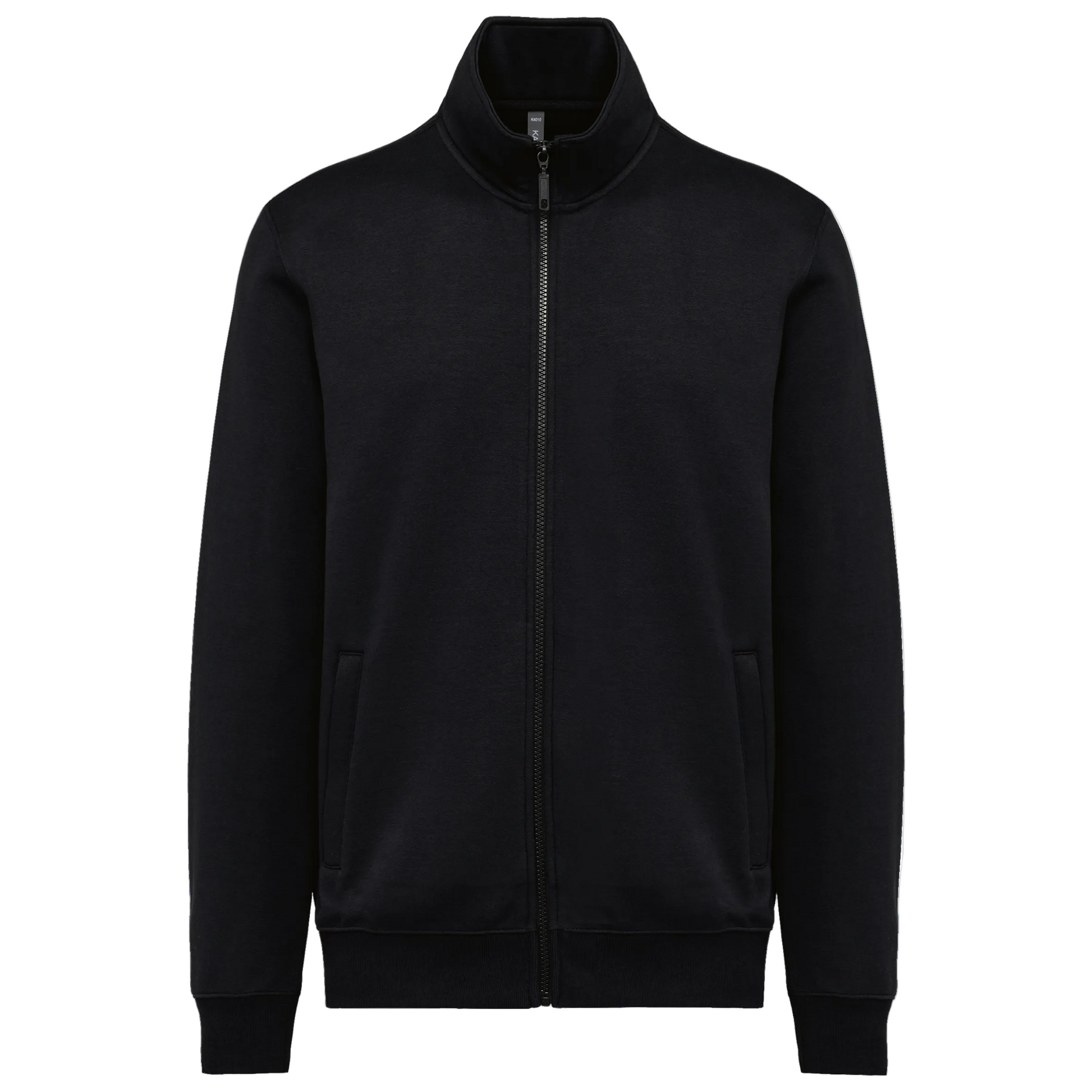 VESTE MOLLETON GRATTÉ HOMME - K4010 TOPTEX-WHITE