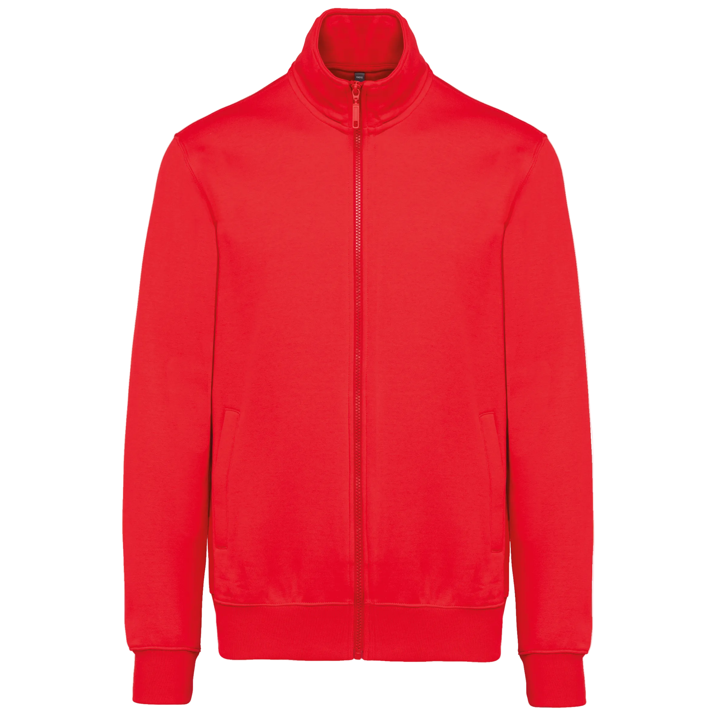Image of VESTE MOLLETON GRATTÉ HOMME - K4010 TOPTEX-WHITE