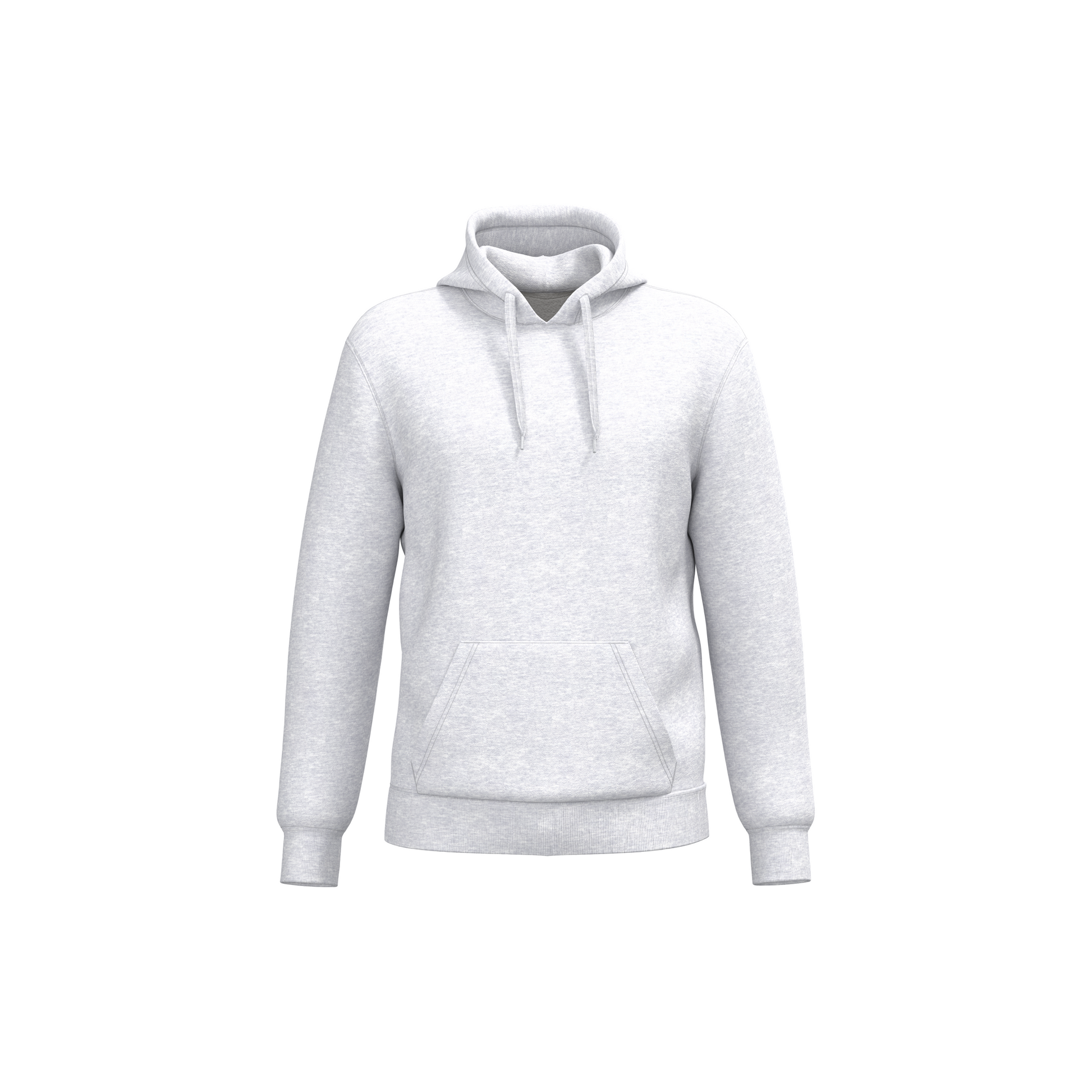 SWEAT-SHIRT RECYCLÉ À CAPUCHE UNISEXE - K4041 TOPTEX-WHITE