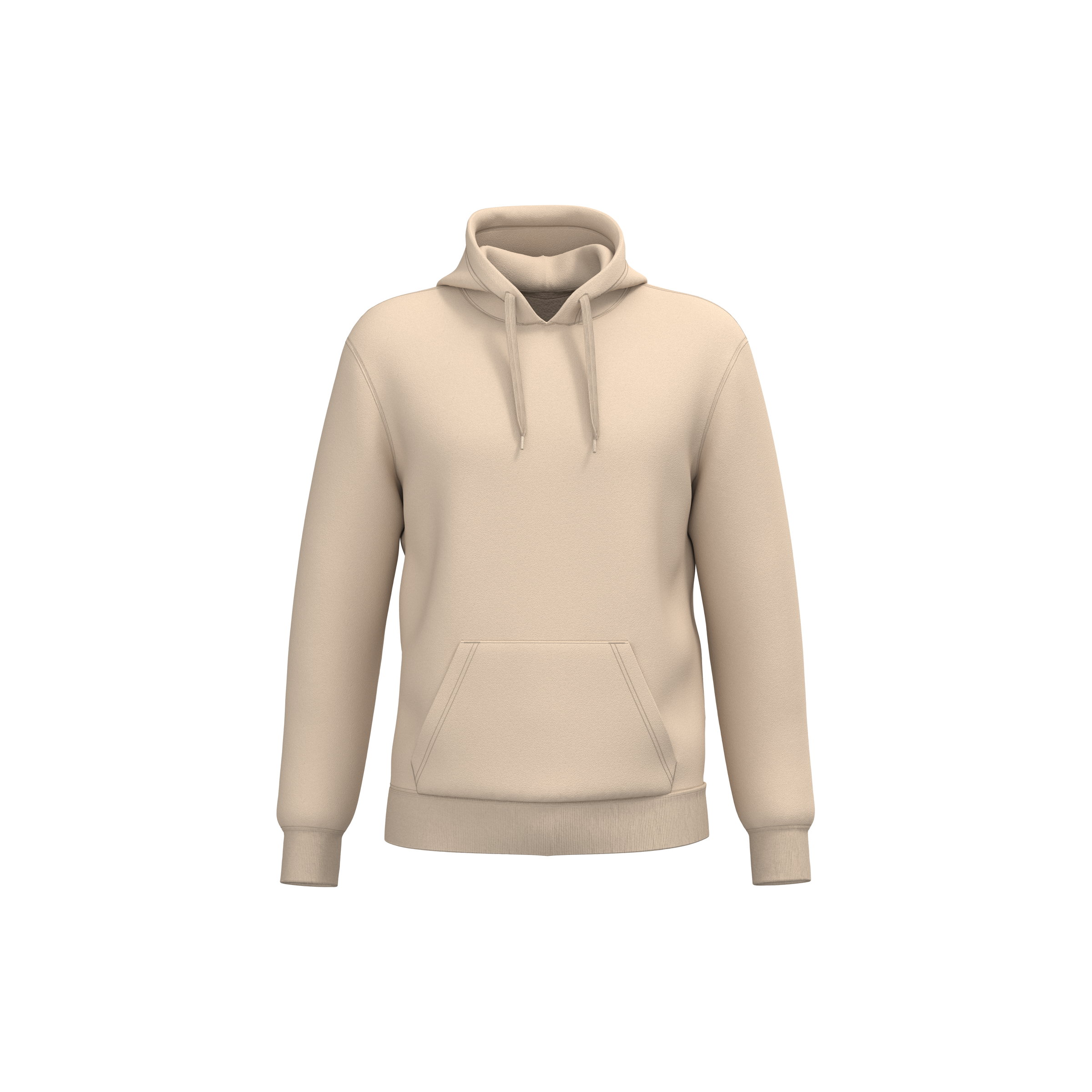 Image of SWEAT-SHIRT RECYCLÉ À CAPUCHE UNISEXE - K4041 TOPTEX-WHITE