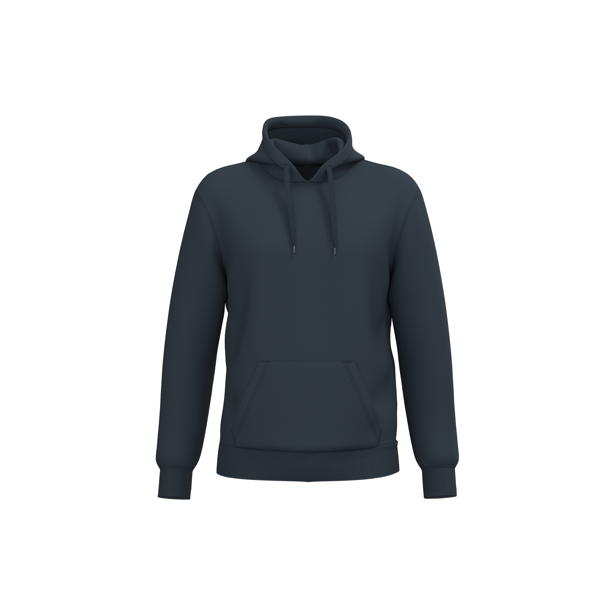 Image of SWEAT-SHIRT RECYCLÉ À CAPUCHE UNISEXE - K4041 TOPTEX-BLACK