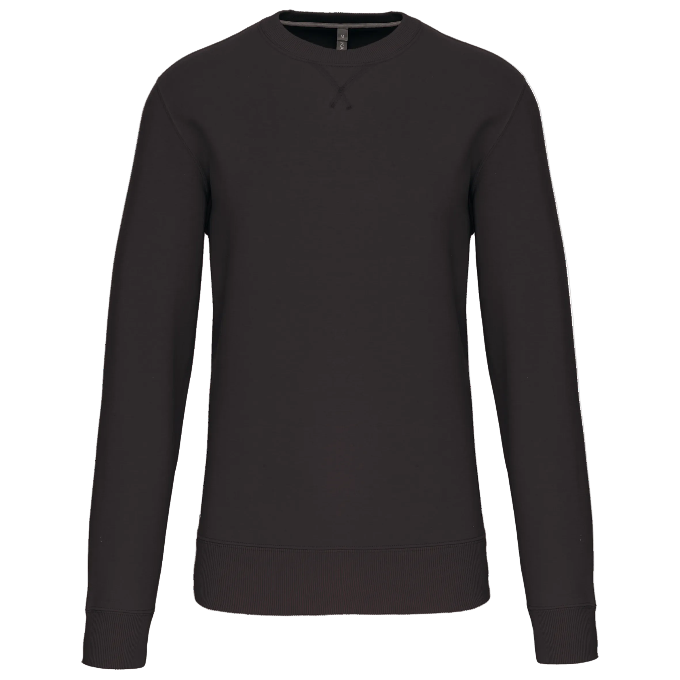 Image of SWEAT-SHIRT COL ROND UNISEXE - K442 TOPTEX-WHITE