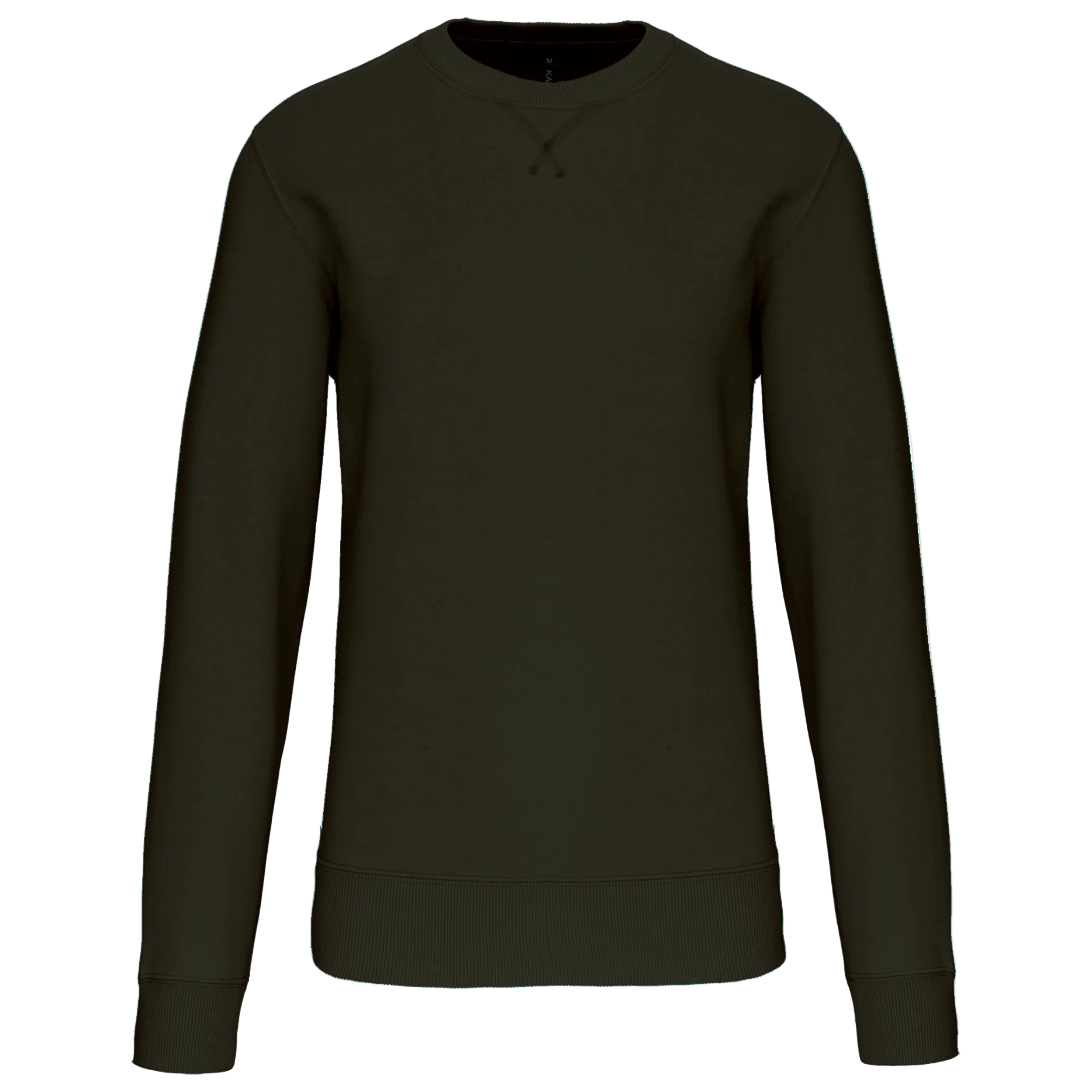 Image of SWEAT-SHIRT COL ROND UNISEXE - K442 TOPTEX-WHITE