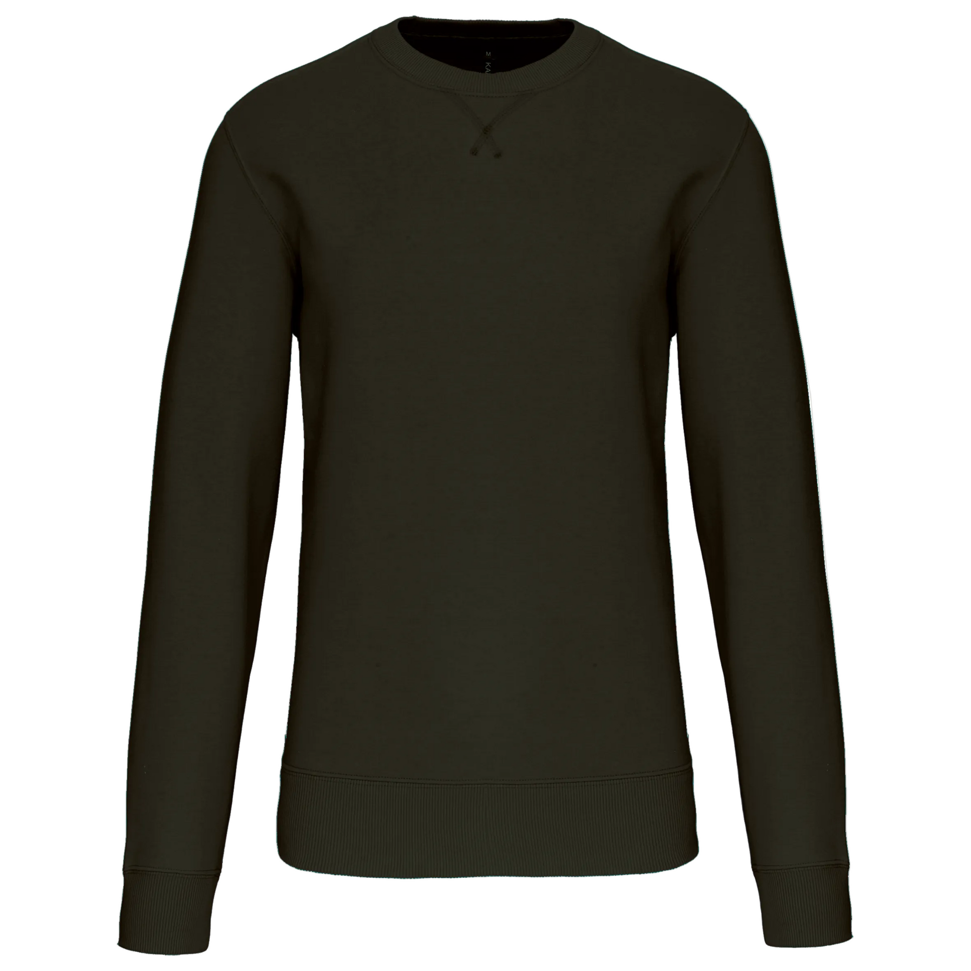 SWEAT-SHIRT COL ROND UNISEXE - K442 TOPTEX-WHITE
