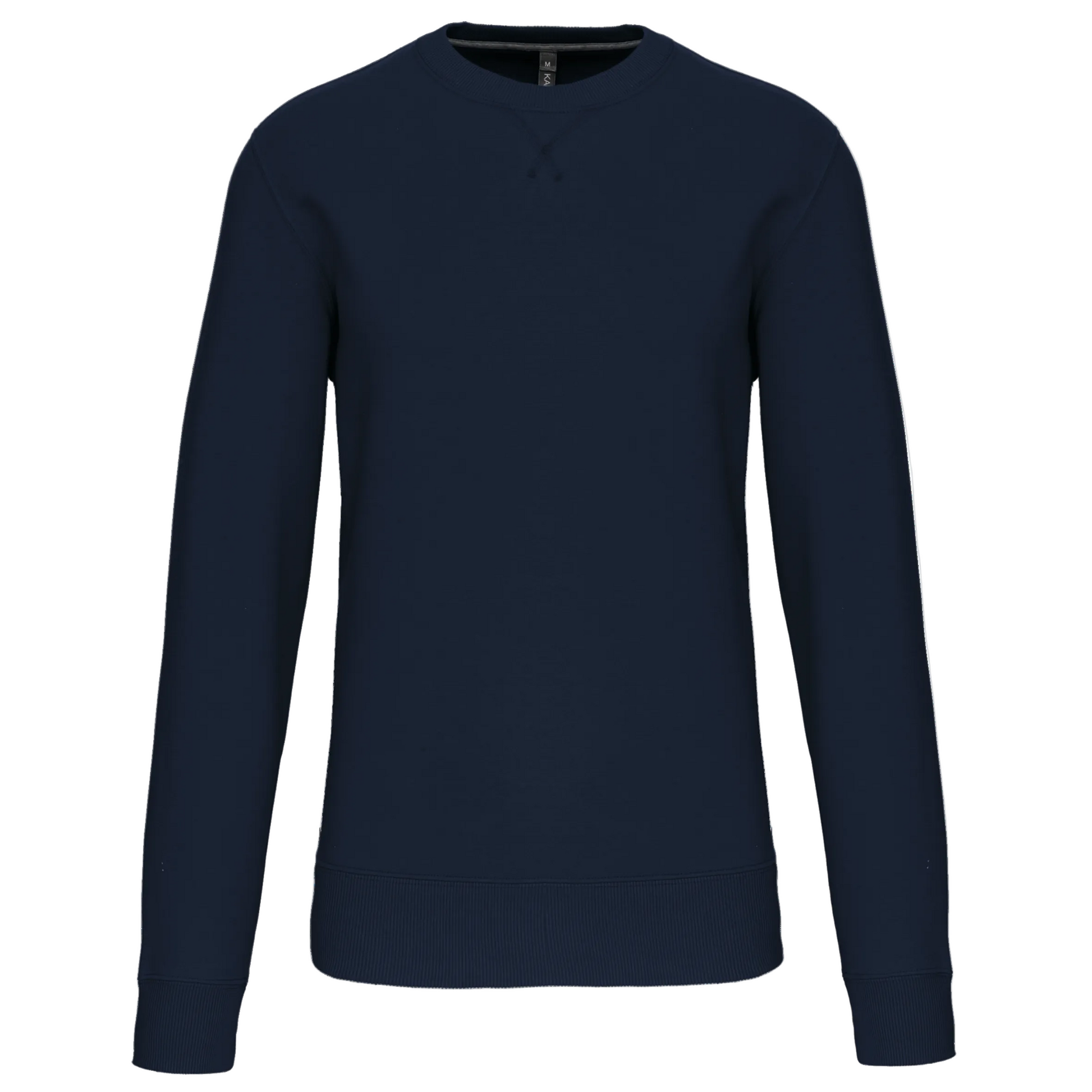 SWEAT-SHIRT COL ROND UNISEXE - K442 TOPTEX-WHITE