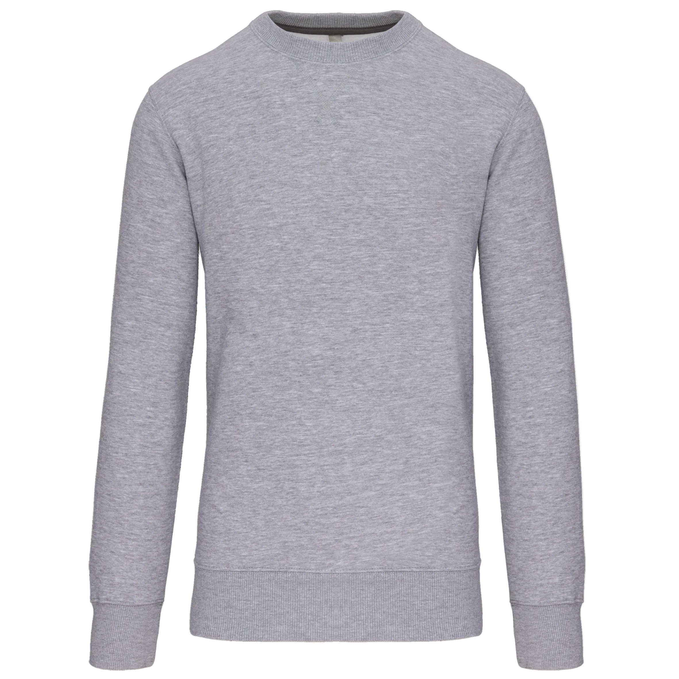Image of SWEAT-SHIRT COL ROND UNISEXE - K442 TOPTEX-WHITE