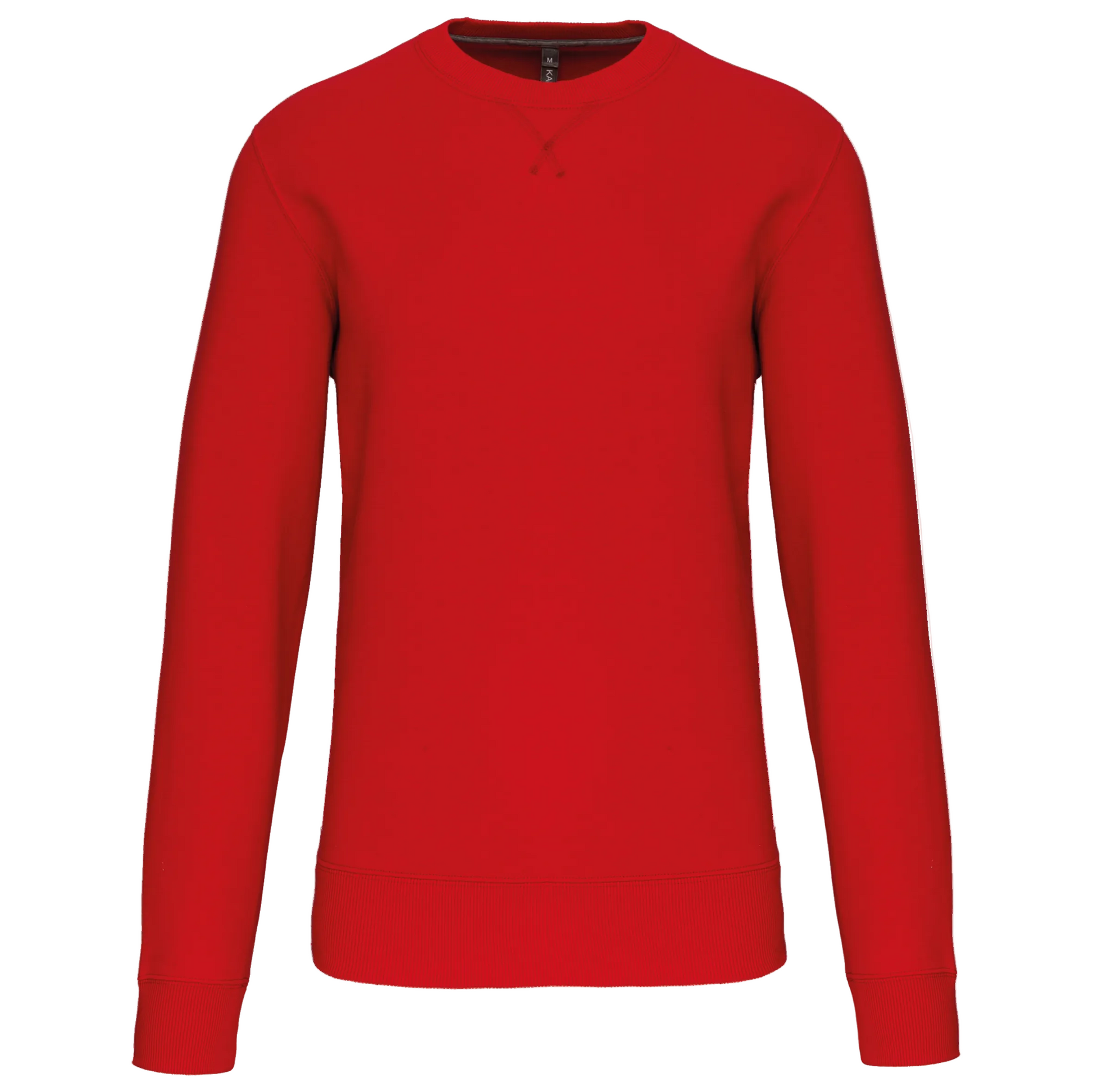 SWEAT-SHIRT COL ROND UNISEXE - K442 TOPTEX-WHITE