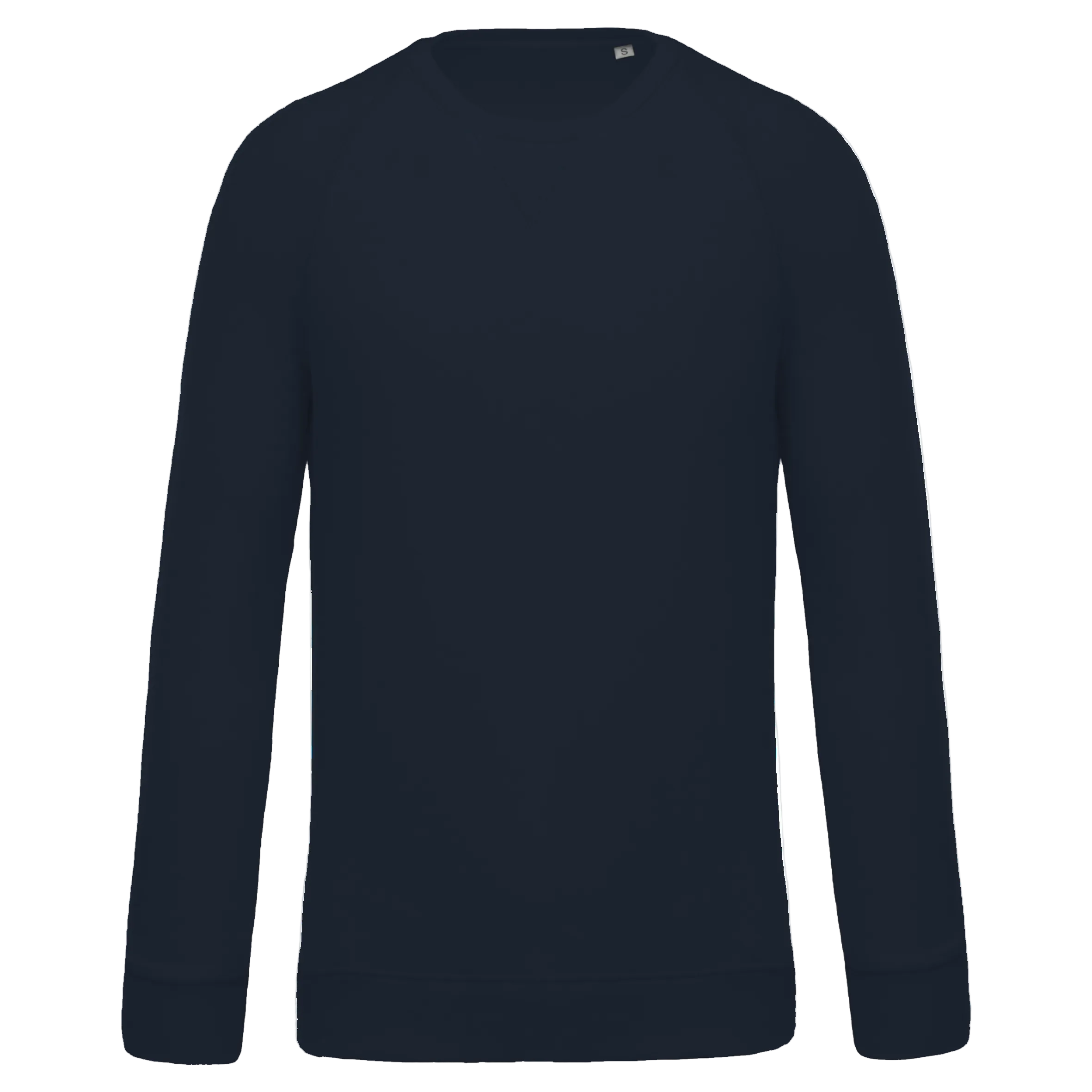 Image of SWEAT-SHIRT BIO COL ROND MANCHES RAGLAN HOMME - K480 TOPTEX-CLAY