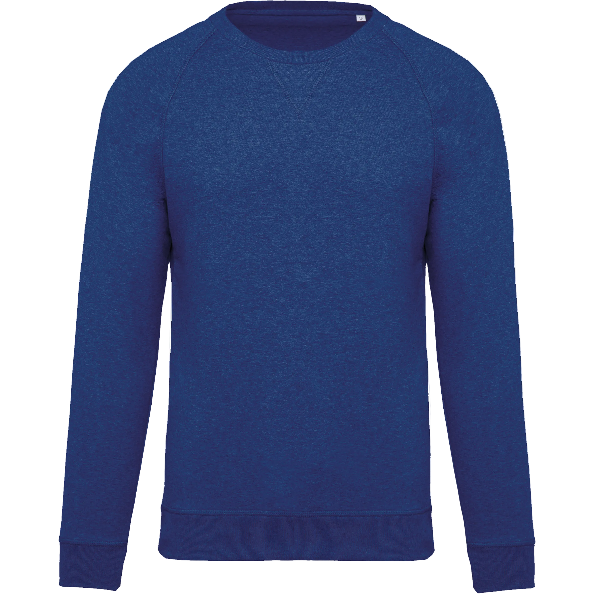 Image of SWEAT-SHIRT BIO COL ROND MANCHES RAGLAN HOMME - K480 TOPTEX-CLAY