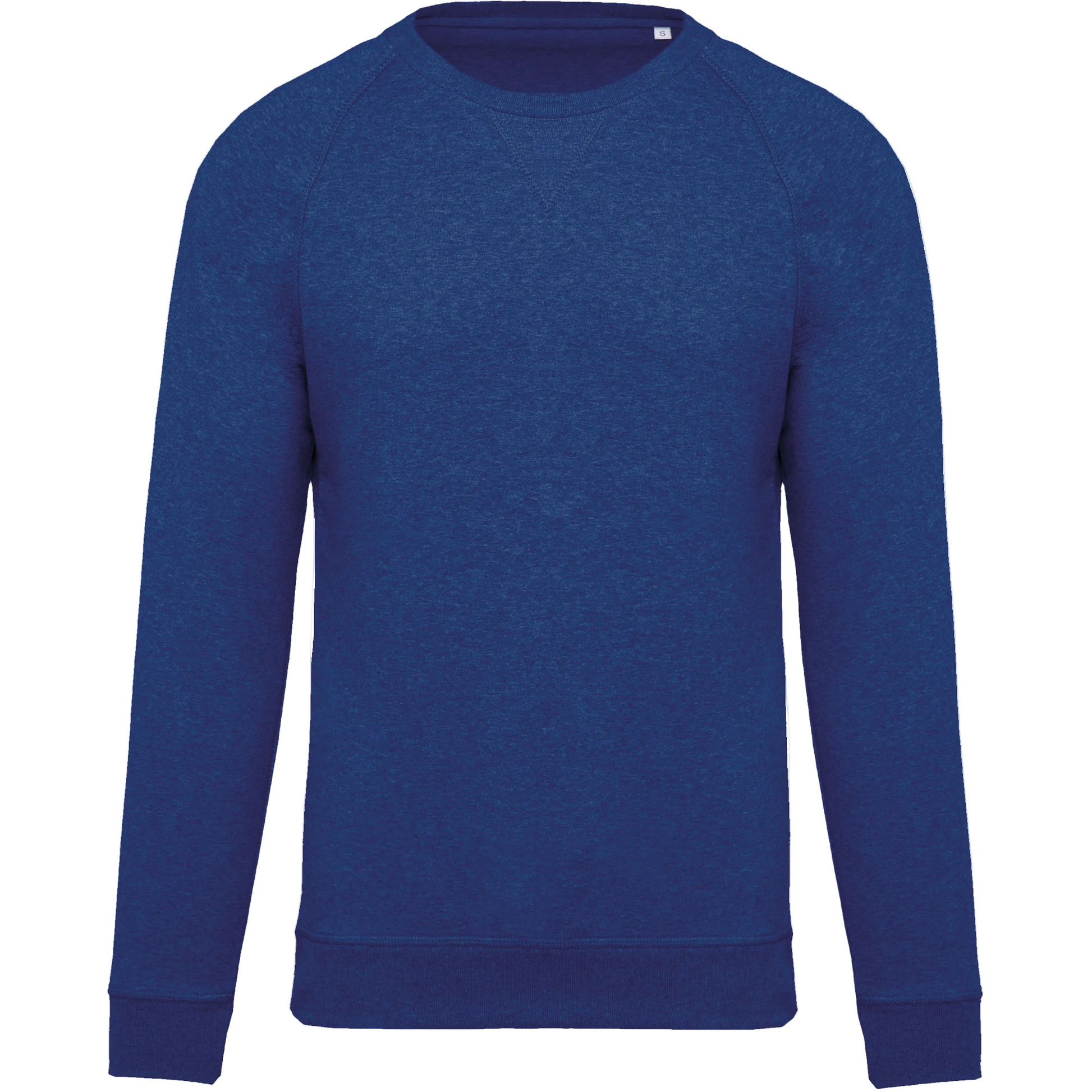 SWEAT-SHIRT BIO COL ROND MANCHES RAGLAN HOMME - K480 TOPTEX-CLAY