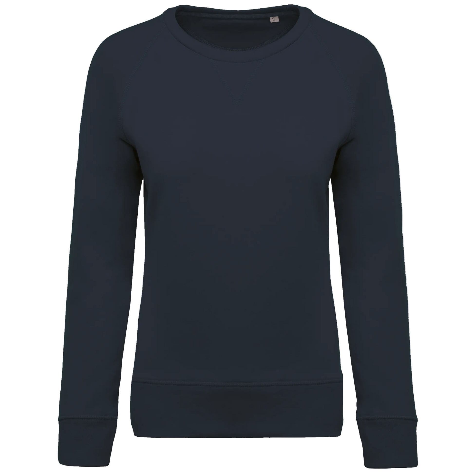 SWEAT-SHIRT BIO COL ROND MANCHES RAGLAN FEMME - K481 TOPTEX-CLAY