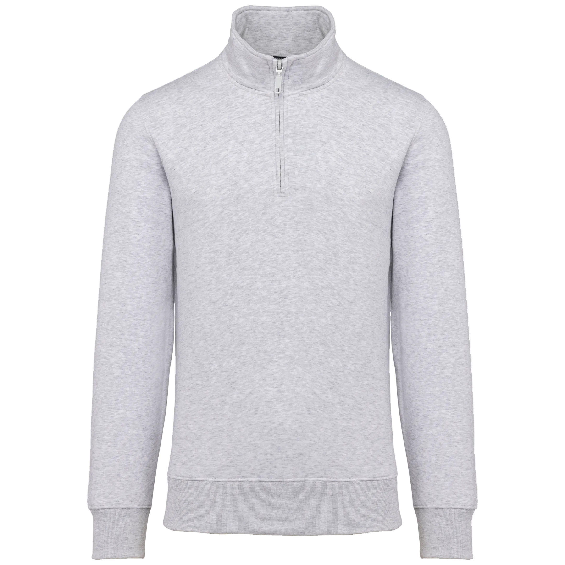 Image of SWEAT-SHIRT COL ZIPPÉ HOMME - K487 TOPTEX-WHITE