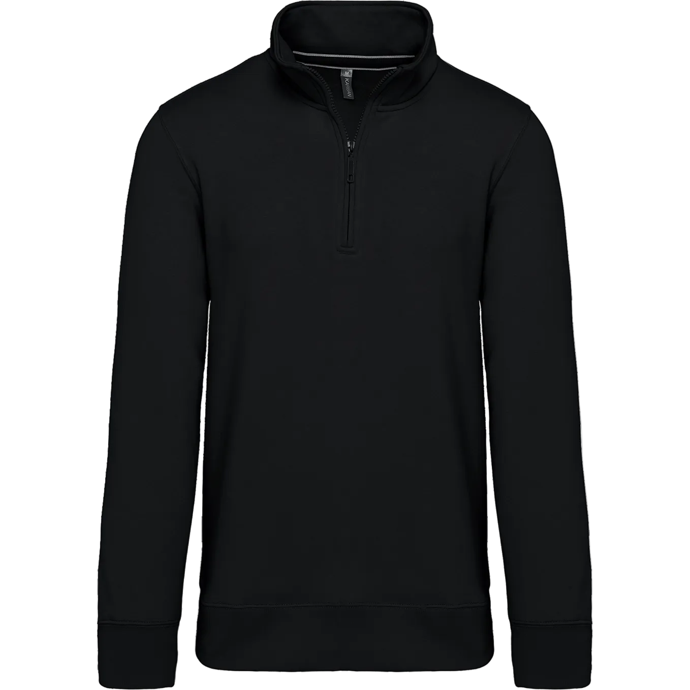 SWEAT-SHIRT COL ZIPPÉ HOMME - K487 TOPTEX-WHITE