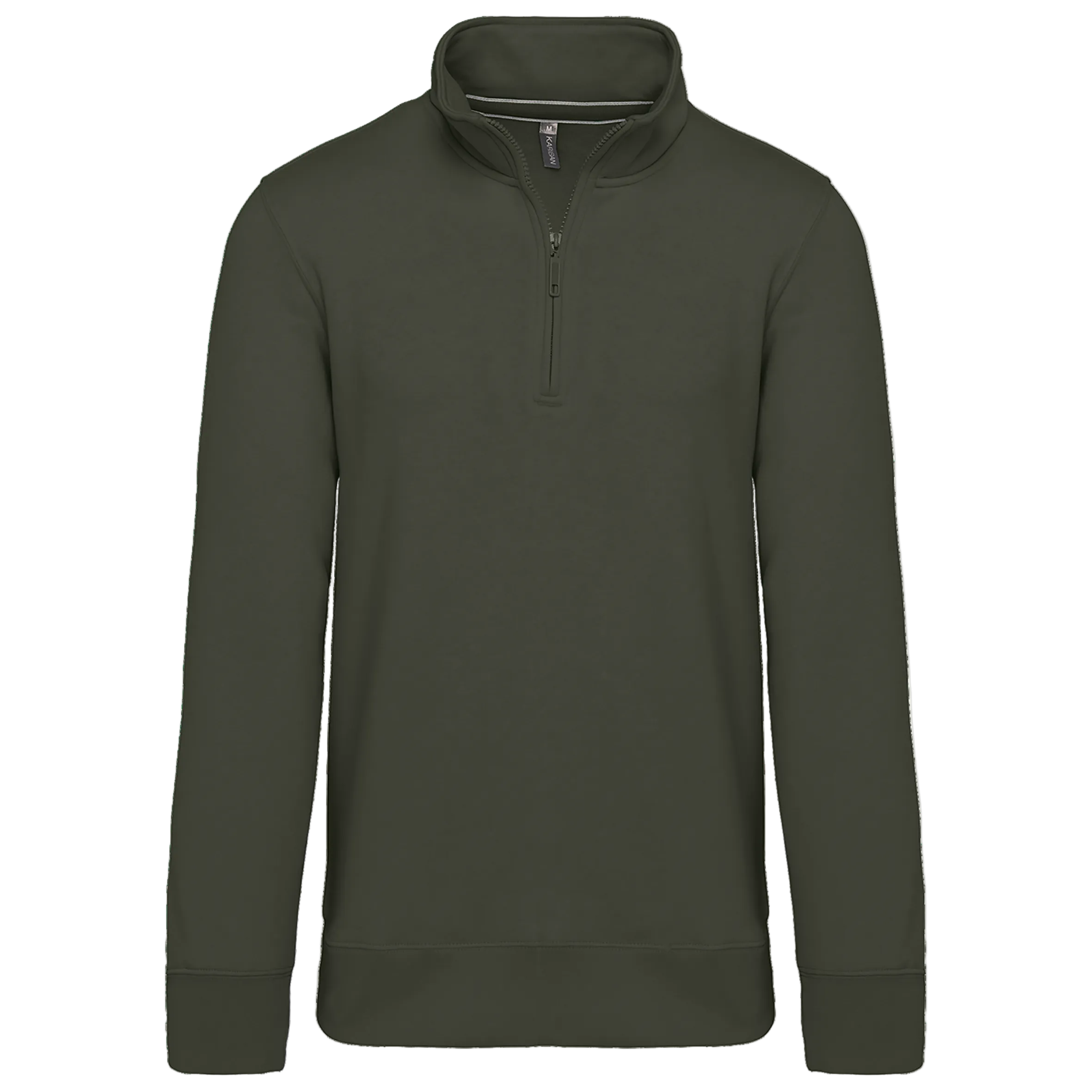 Image of SWEAT-SHIRT COL ZIPPÉ HOMME - K487 TOPTEX-WHITE