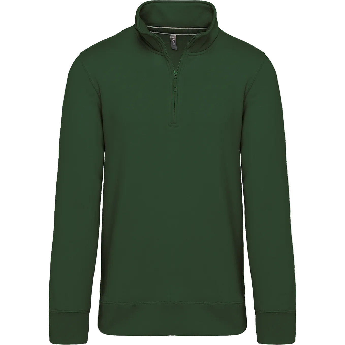 SWEAT-SHIRT COL ZIPPÉ HOMME - K487 TOPTEX-WHITE