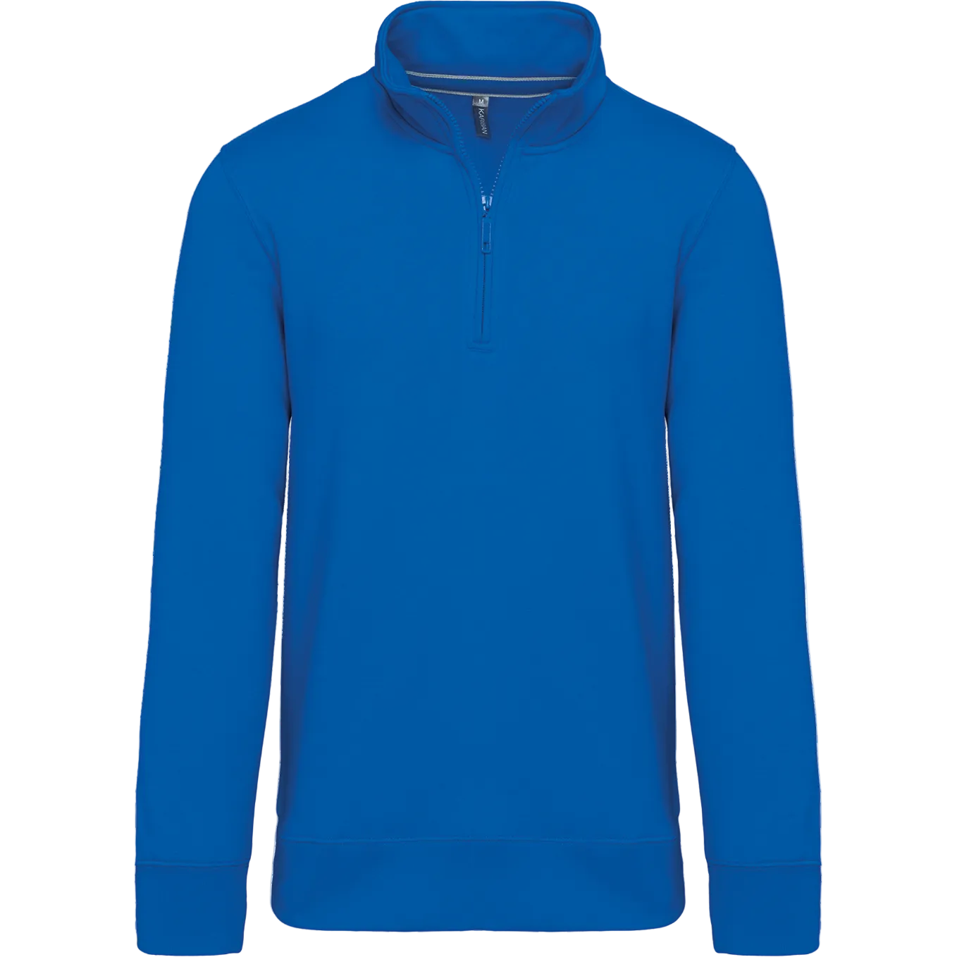 Image of SWEAT-SHIRT COL ZIPPÉ HOMME - K487 TOPTEX-WHITE