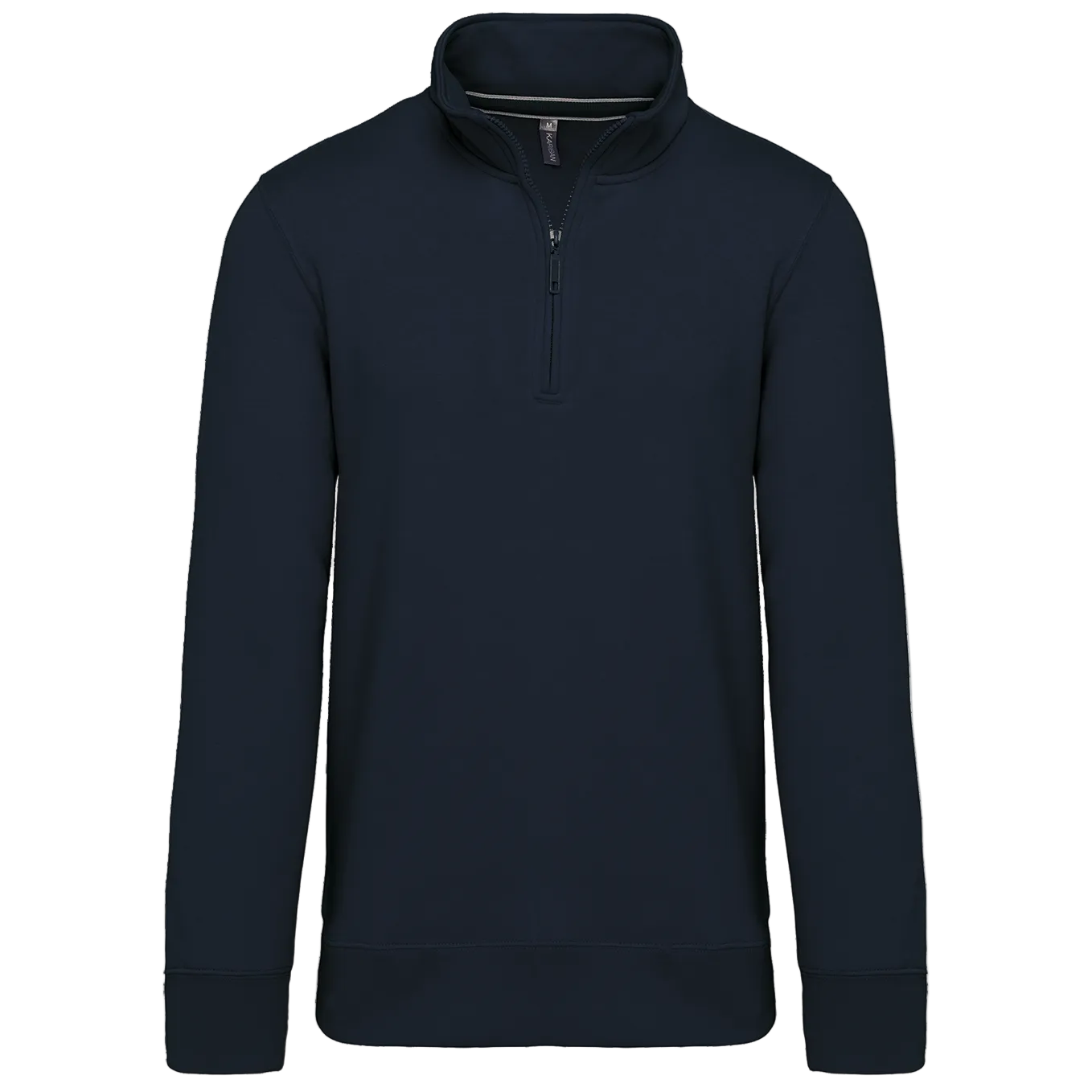 Image of SWEAT-SHIRT COL ZIPPÉ HOMME - K487 TOPTEX-WHITE