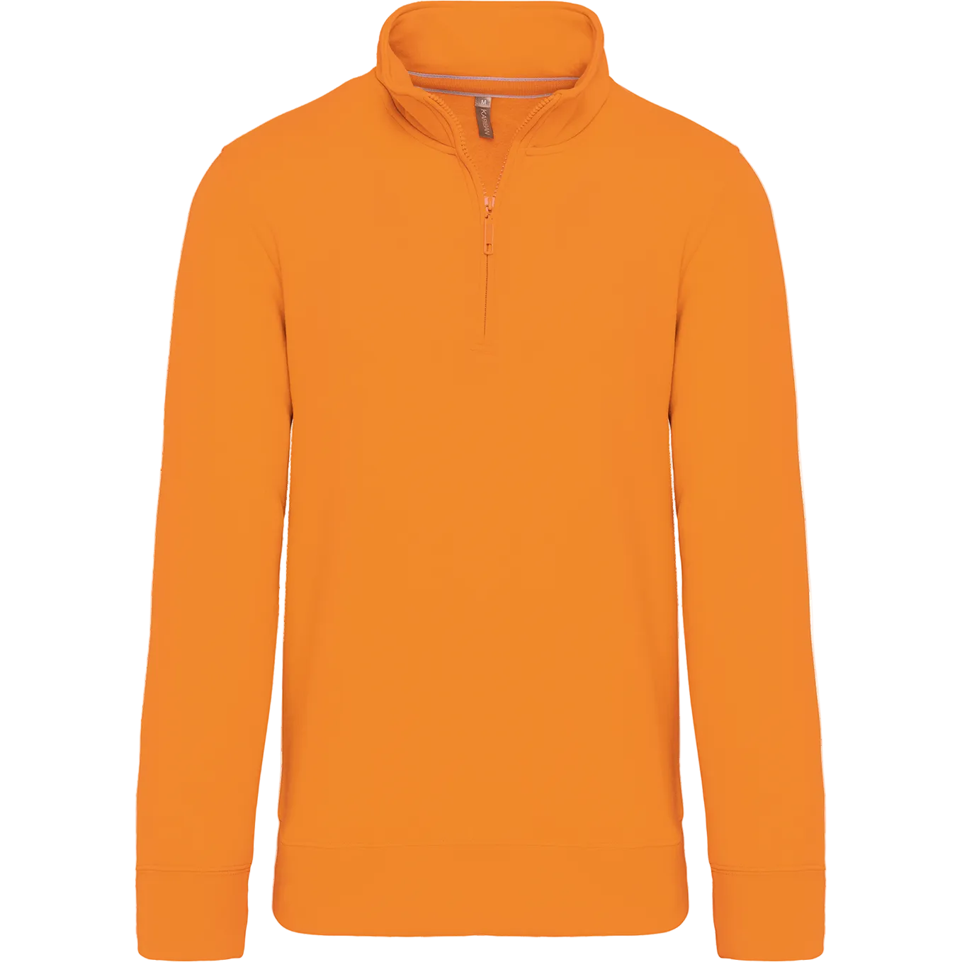 Image of SWEAT-SHIRT COL ZIPPÉ HOMME - K487 TOPTEX-BLACK