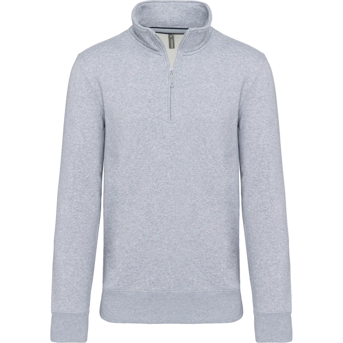 Image of SWEAT-SHIRT COL ZIPPÉ HOMME - K487 TOPTEX-BLACK