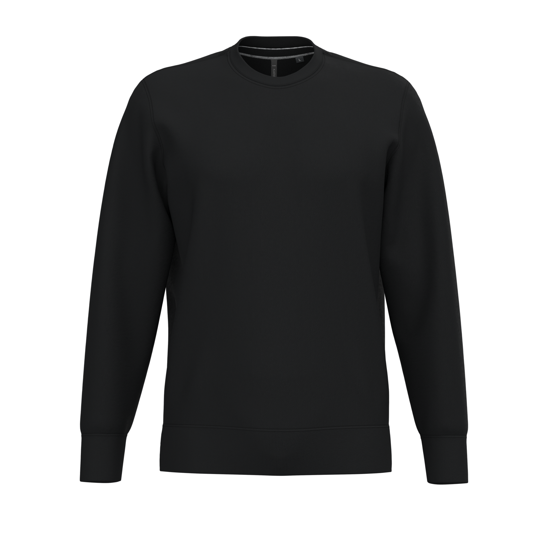 SWEAT-SHIRT COL ROND HOMME - K488 TOPTEX-WHITE
