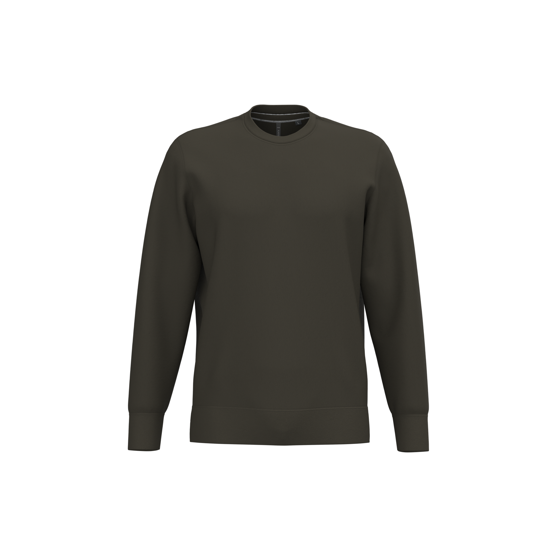SWEAT-SHIRT COL ROND HOMME - K488 TOPTEX-WHITE