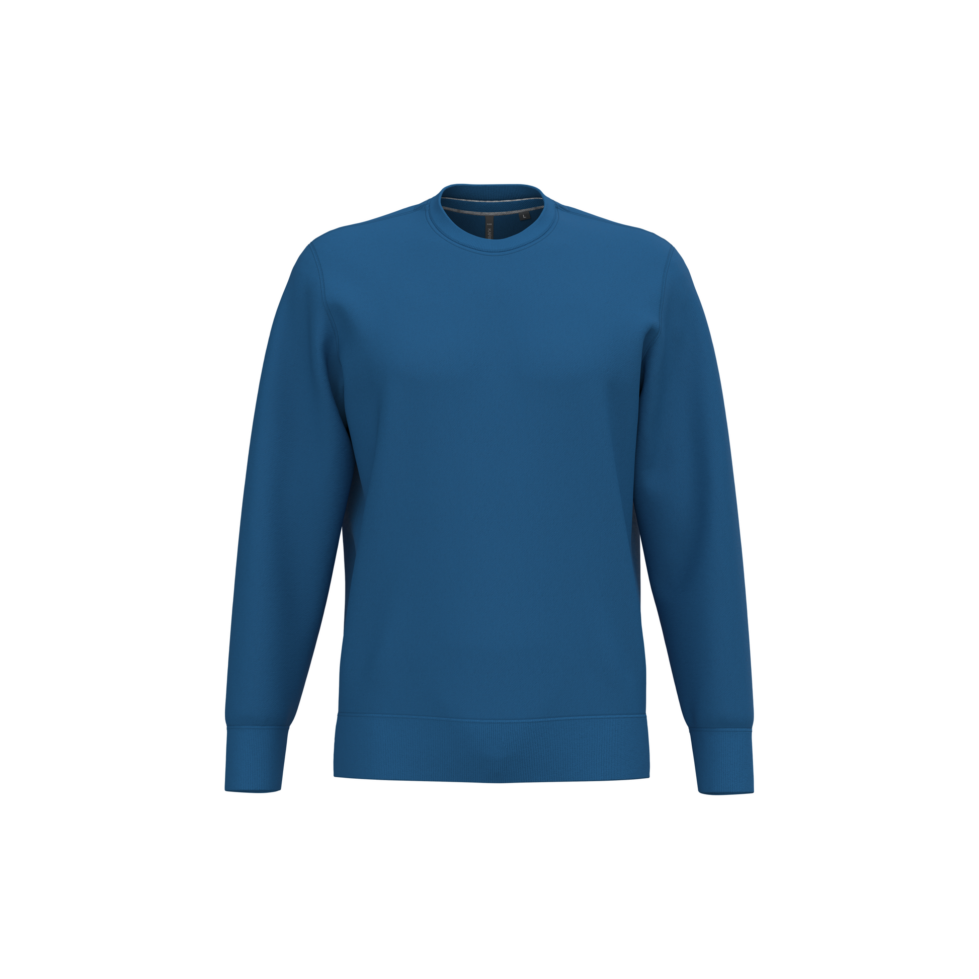 SWEAT-SHIRT COL ROND HOMME - K488 TOPTEX-WHITE