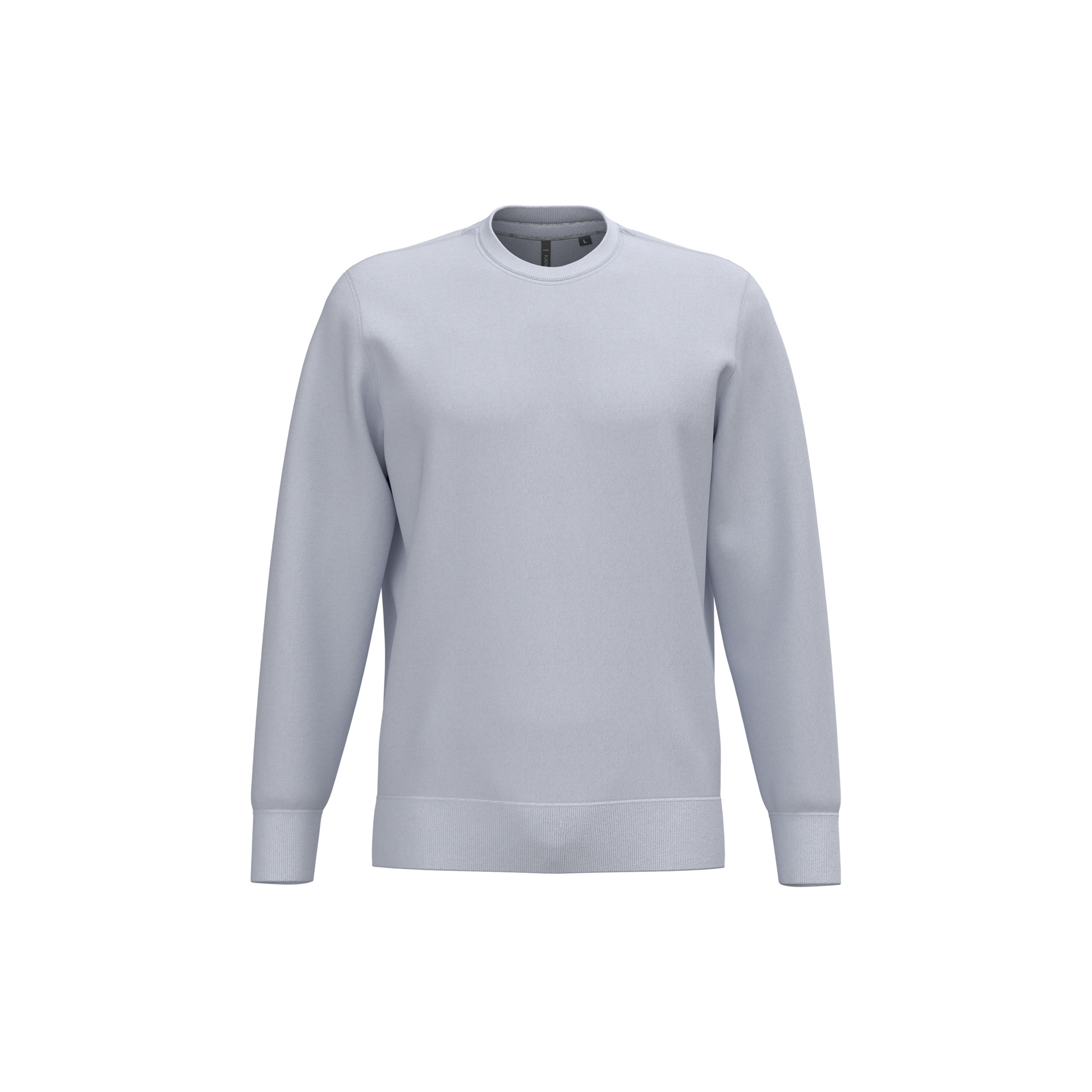 SWEAT-SHIRT COL ROND HOMME - K488 TOPTEX-WHITE