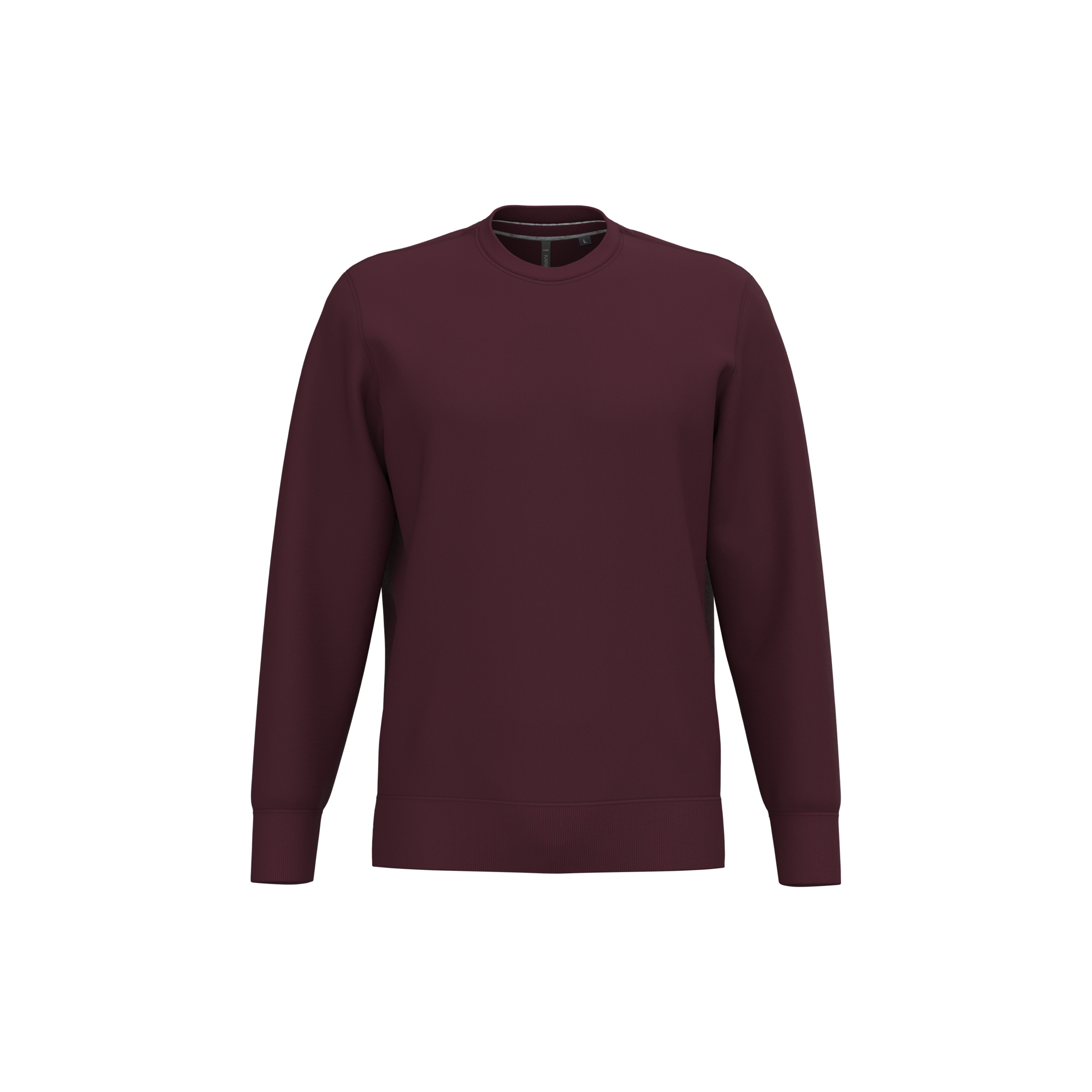 Image of SWEAT-SHIRT COL ROND HOMME - K488 TOPTEX-BLACK