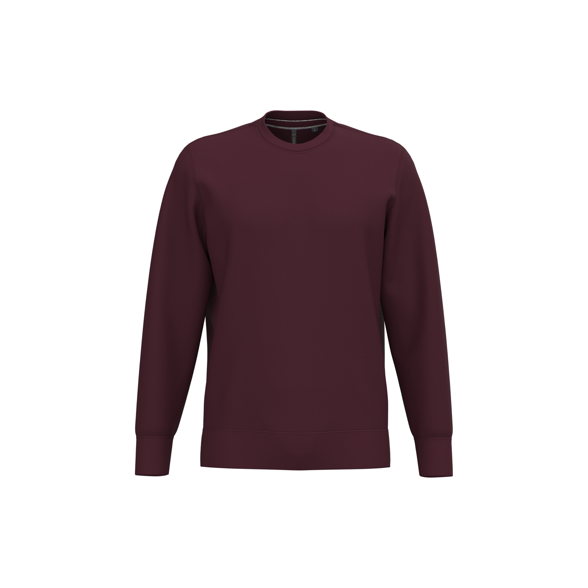 SWEAT-SHIRT COL ROND HOMME - K488 TOPTEX-BLACK